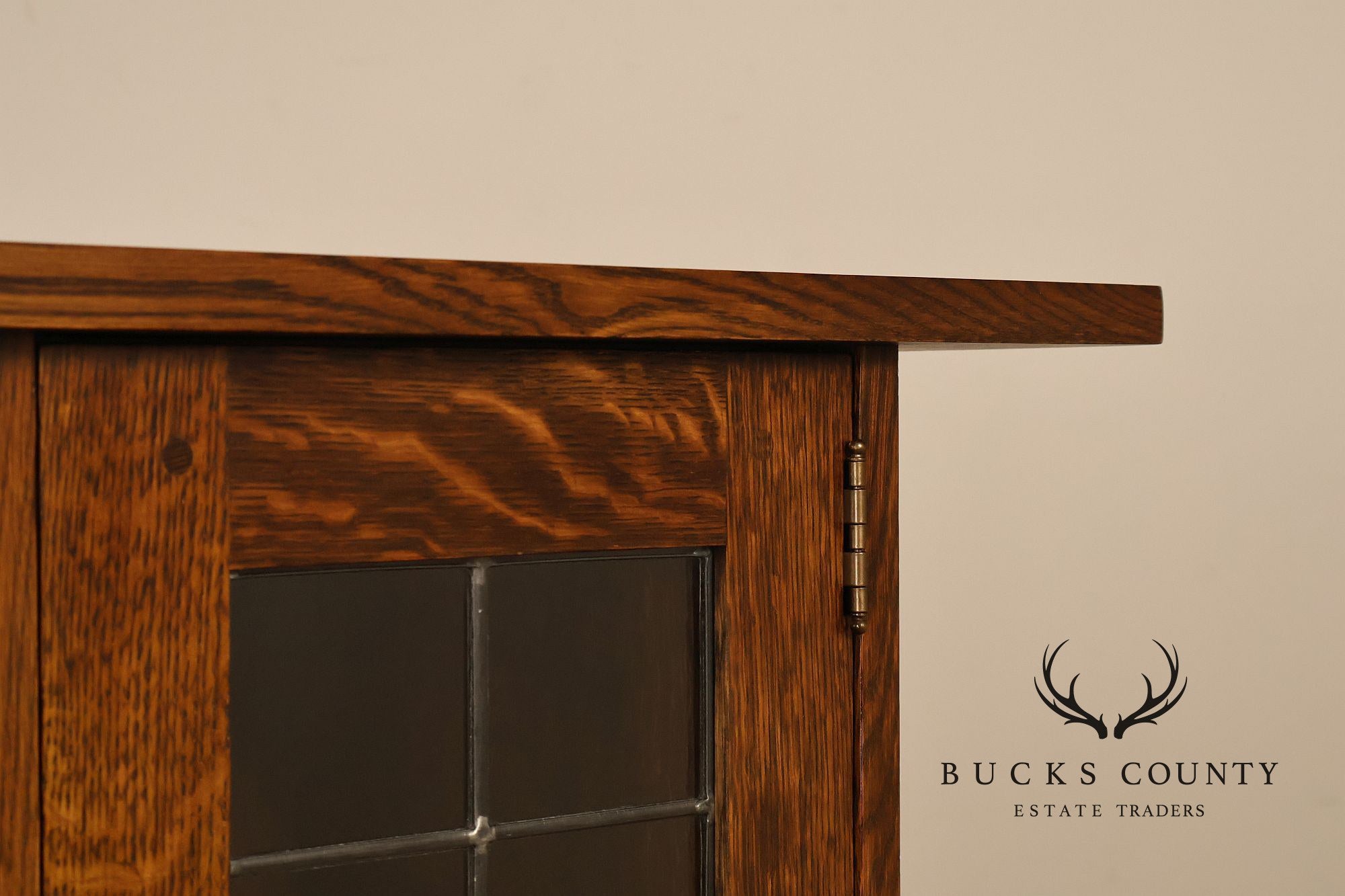 Stickley Harvey Ellis Mission Collection Oak Fall Front Secretary Bookcase