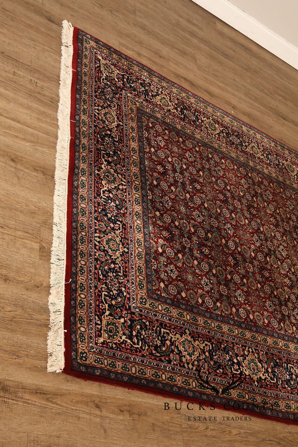 Persian Style Hand Knotted Wool Area Rug