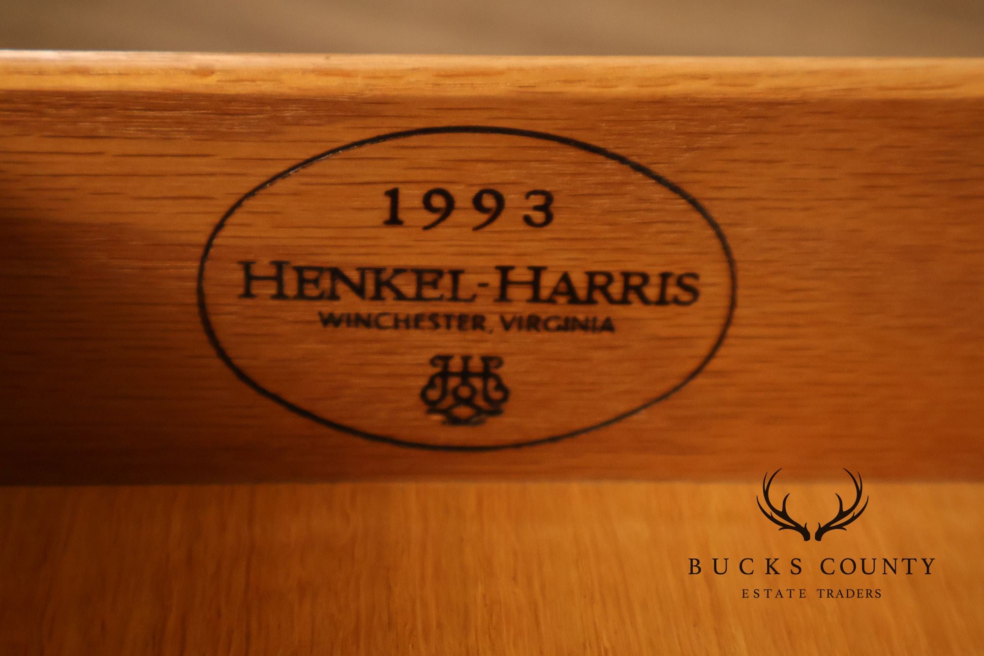 Henkel Harris Chippendale Style Cherry Bachelor's Chest