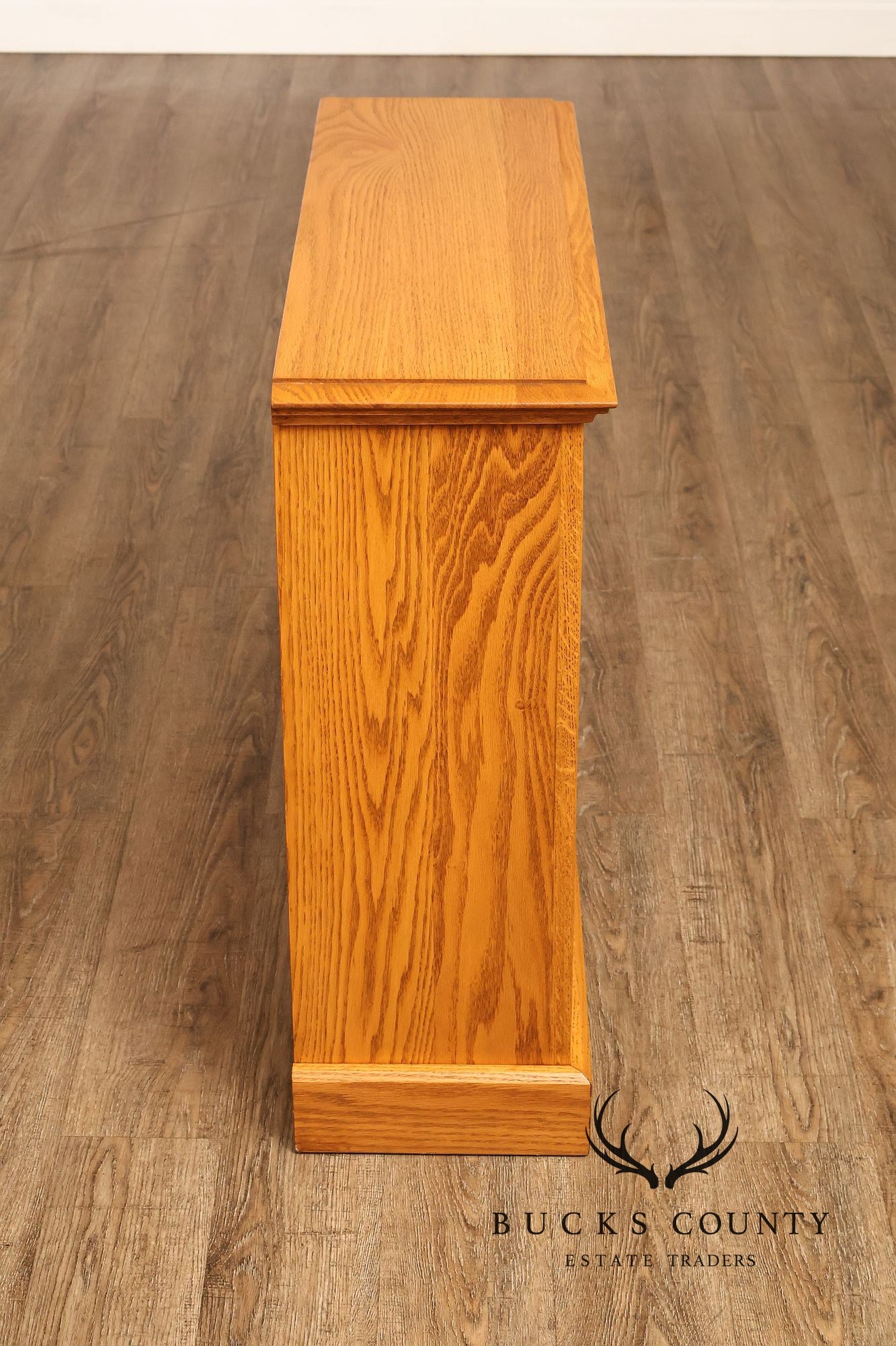 Hunt Country Furniture Oak Low Bookcase