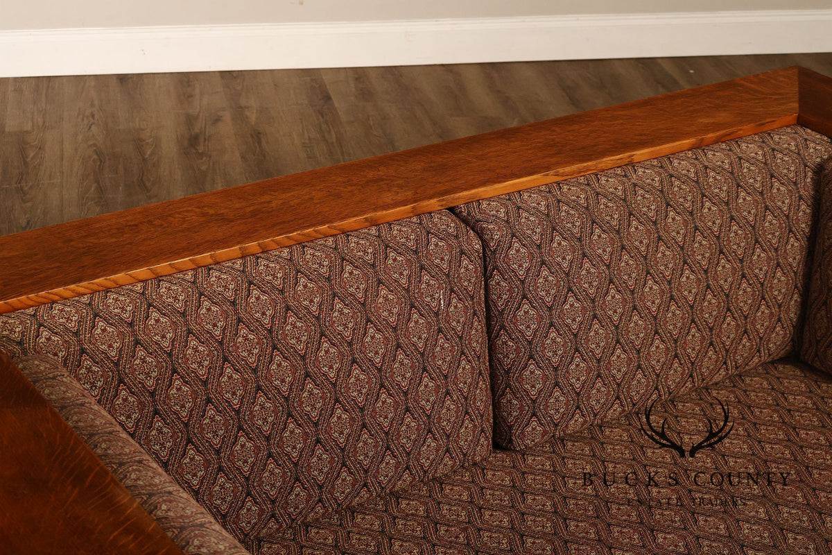 Stickley Mission Collection Oak Prairie Loveseat