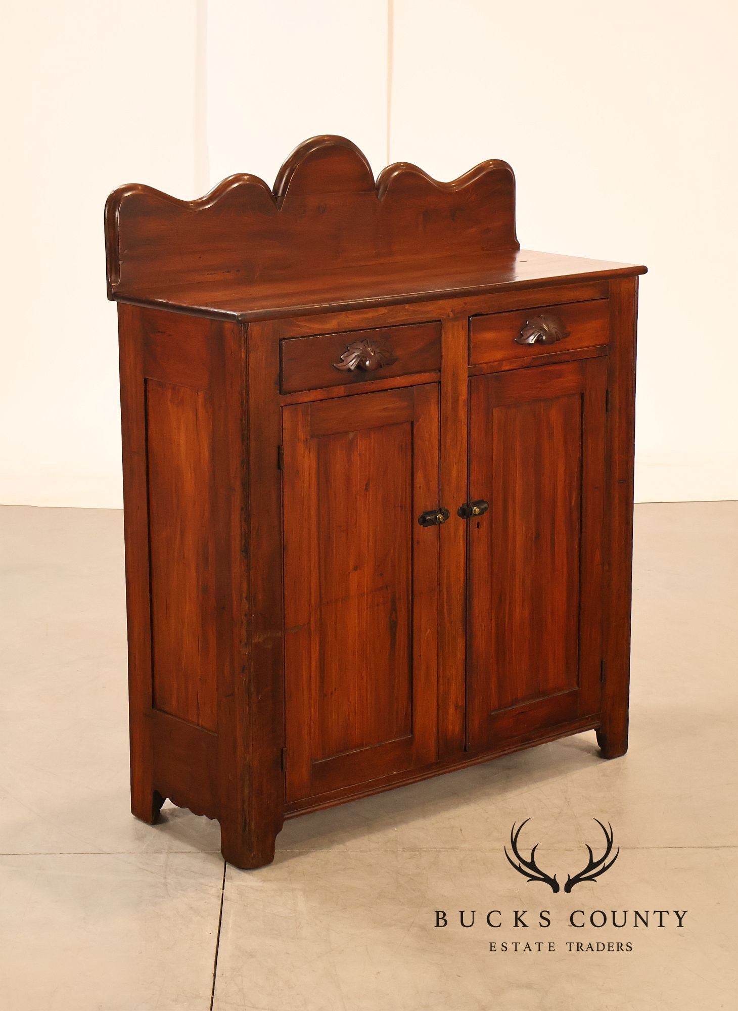 19th Century American Country Pine Jelly Cupboard