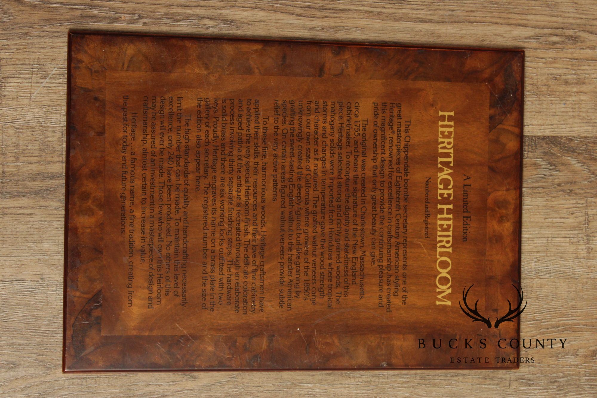 Chippendale Style Burled Walnut Bombe Secretary Desk Bookcase By Heritage Heirloom