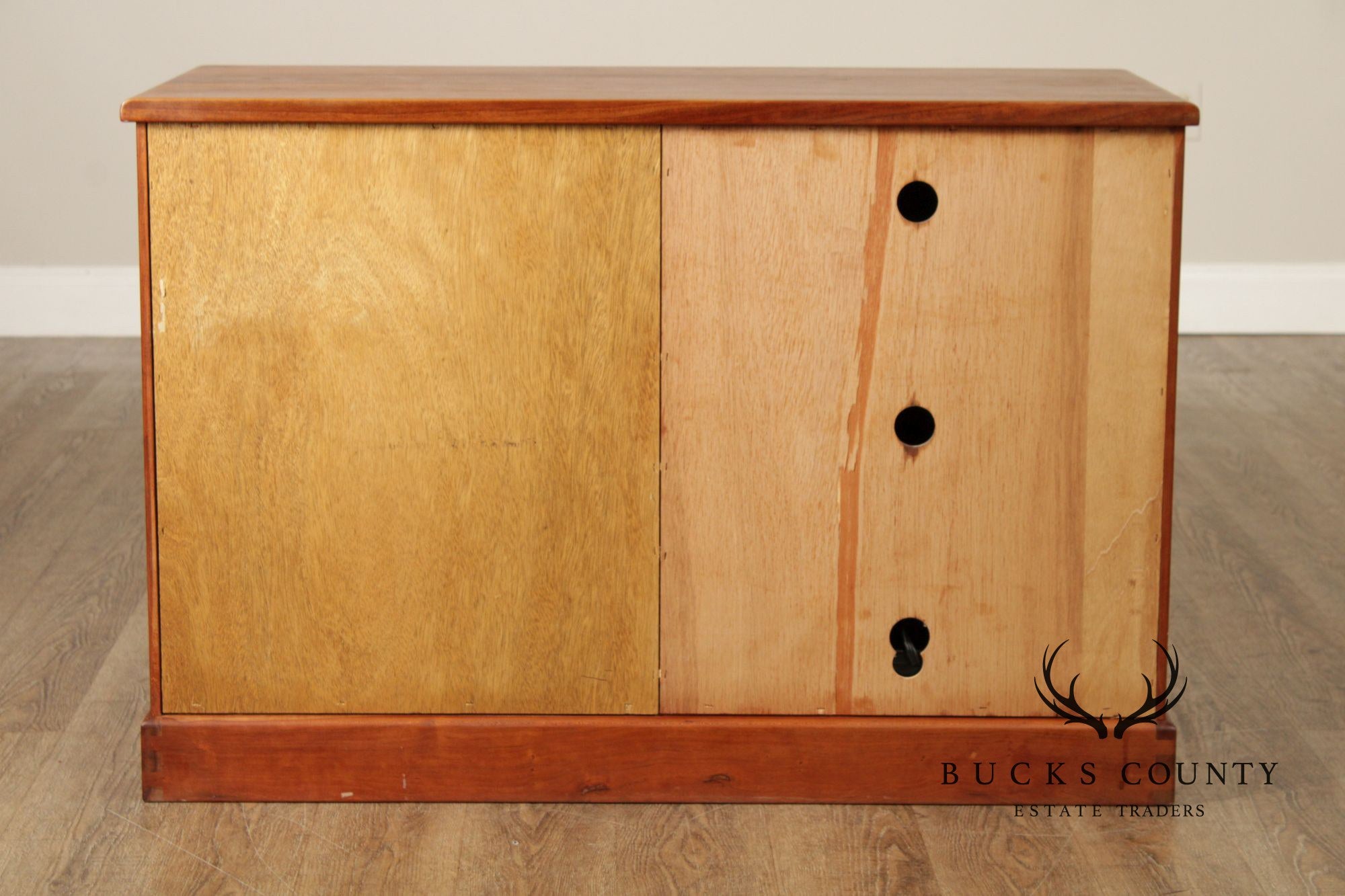 Chippendale Style Cherry Server or Media Cabinet