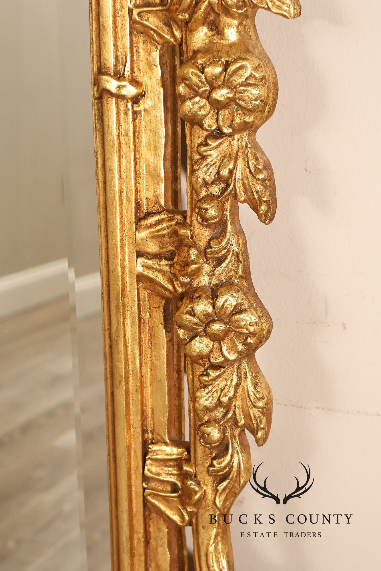 Friedman Brothers Large Giltwood Wall Mirror