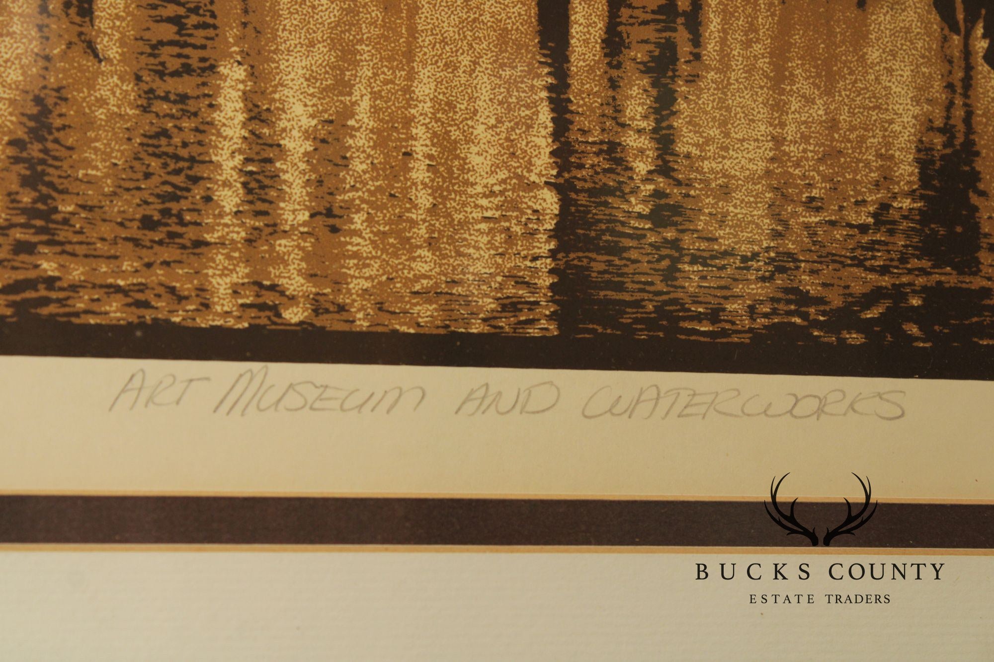 Robert Ehrlich and Linda Sacco 'Art Museum and Waterworks' Print