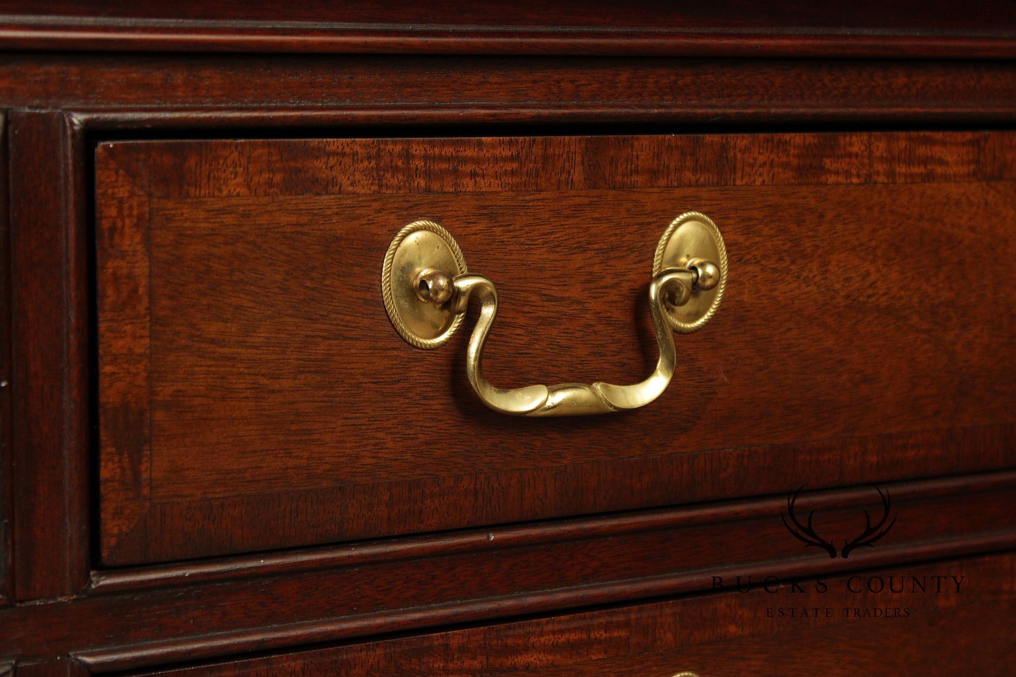 Councill Craftsmen Chippendale Style Mahogany Long Dresser