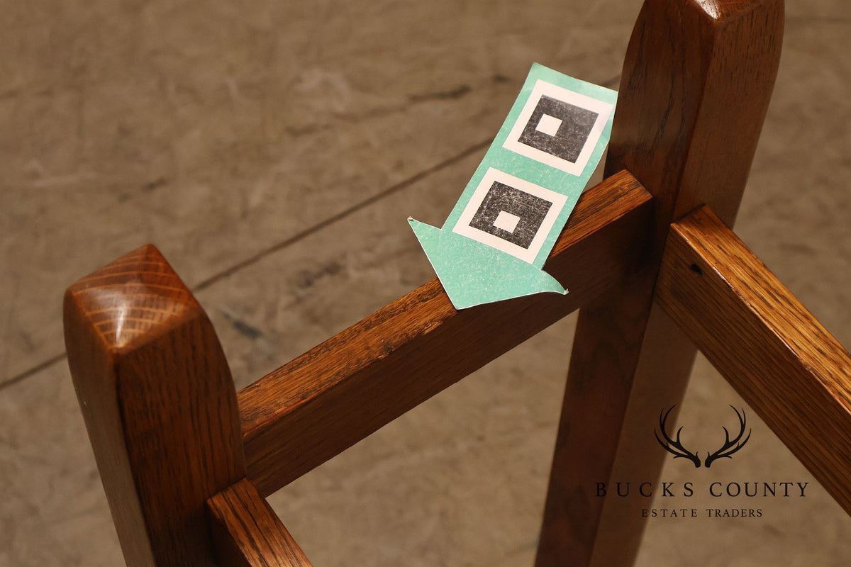 Stickley Mission Collection Oak Umbrella Stand