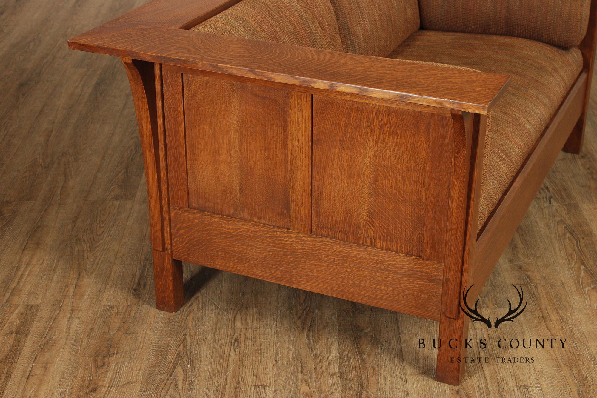 Stickley Mission Collection Oak Prairie Loveseat