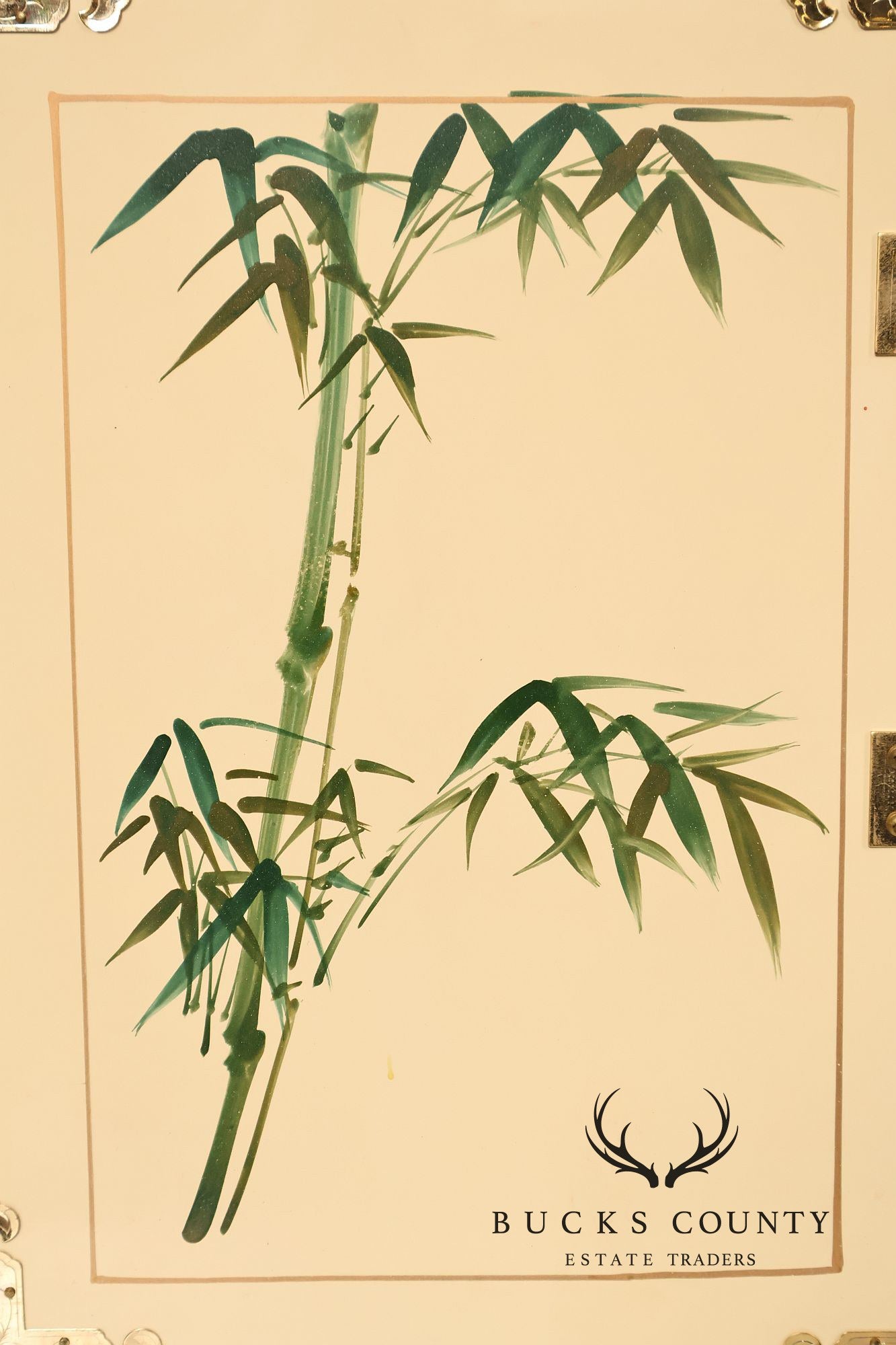 Painted Chinoiserie Style Jewelry Chest