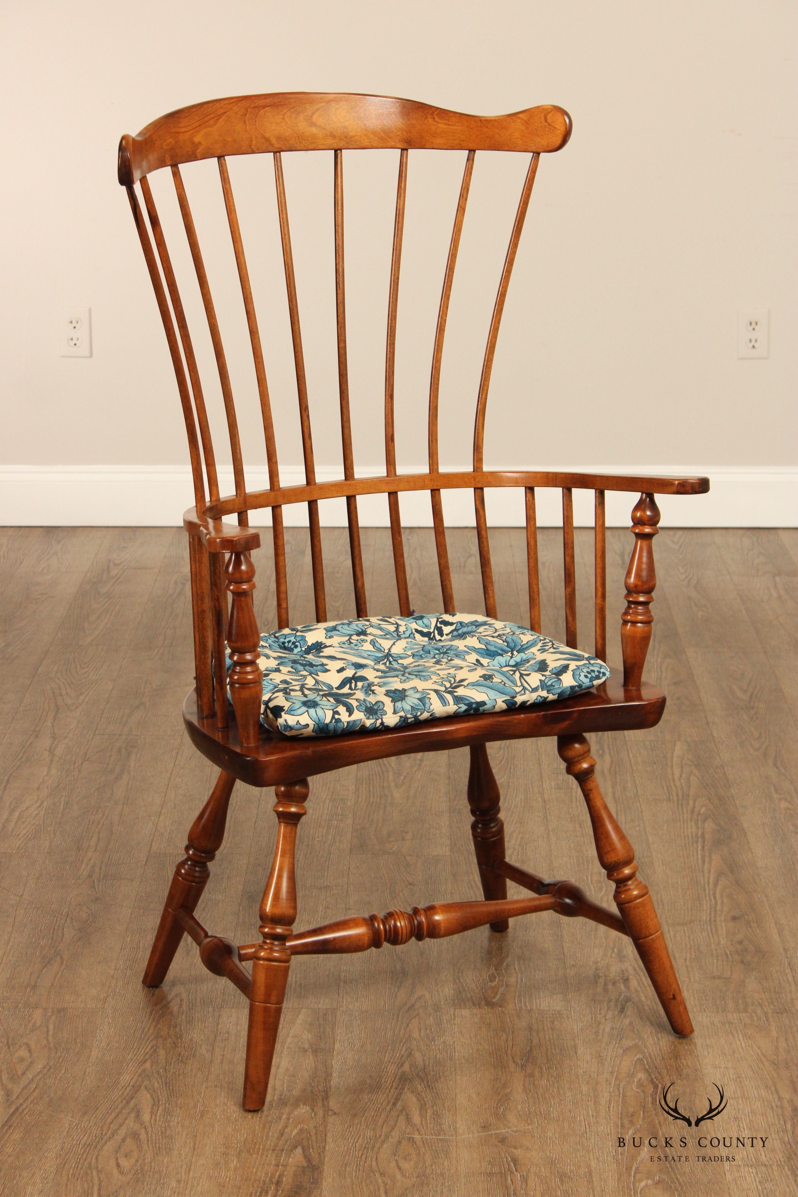 Benchmade Vintage High Back Windsor Armchair