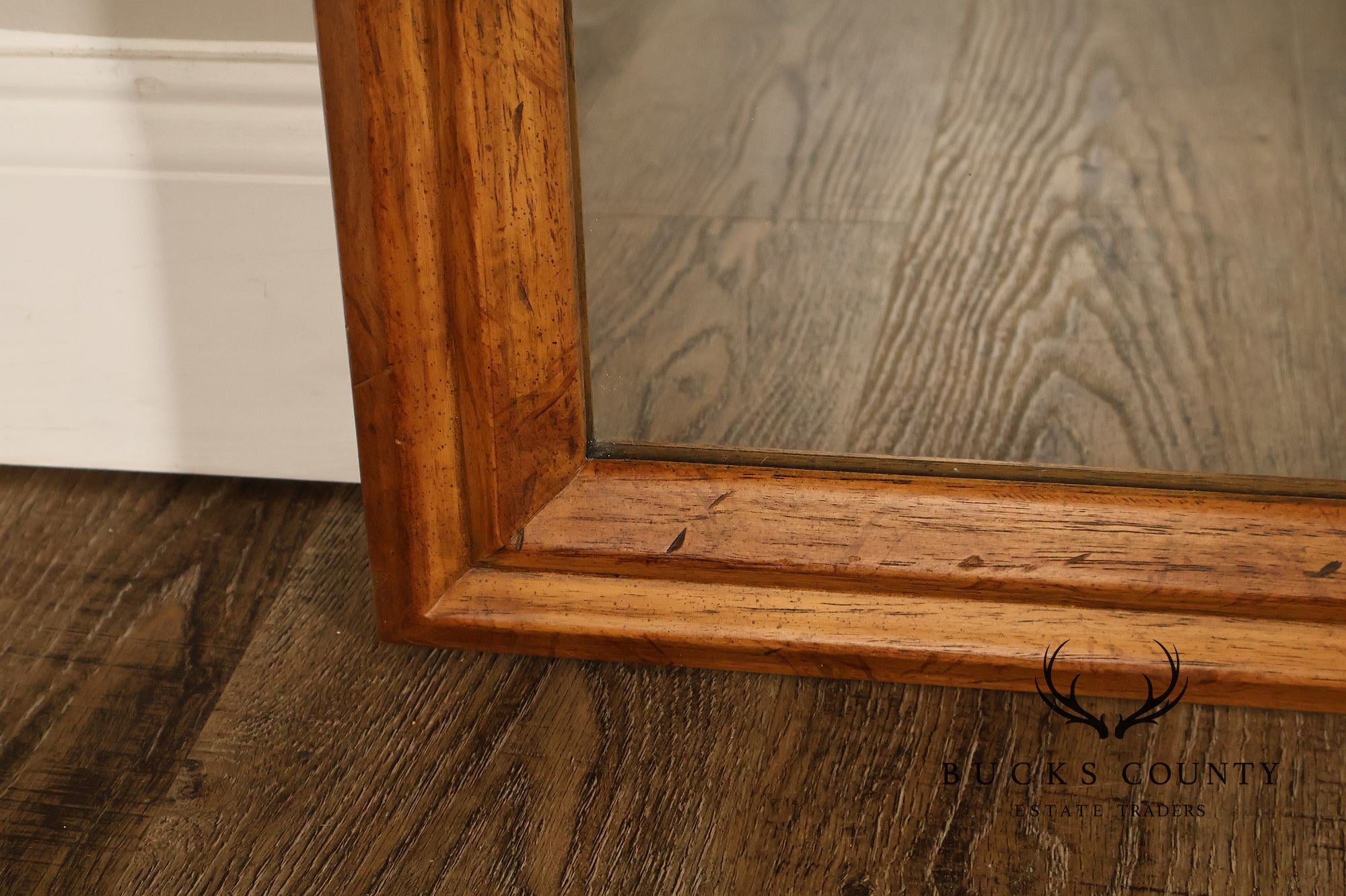 Drexel Heritage Vintage 'Woodbriar' Rectangular Wall Mirror
