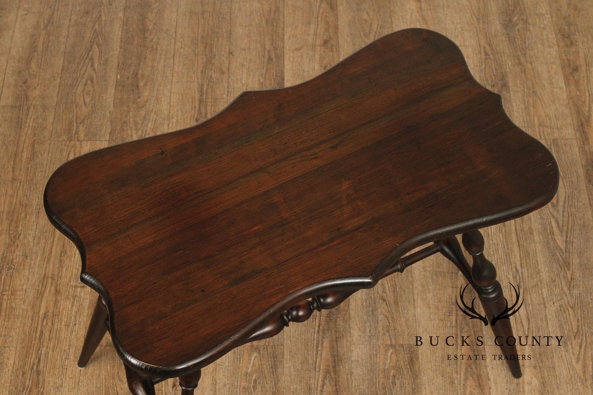 Wallace Nutting Colonial Revival Windsor Side Table