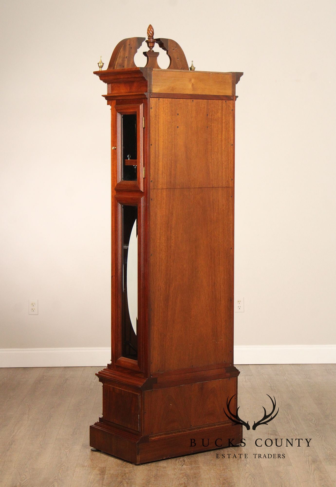 GMK Fancher 'Melrose' Mahogany Grandfather Clock