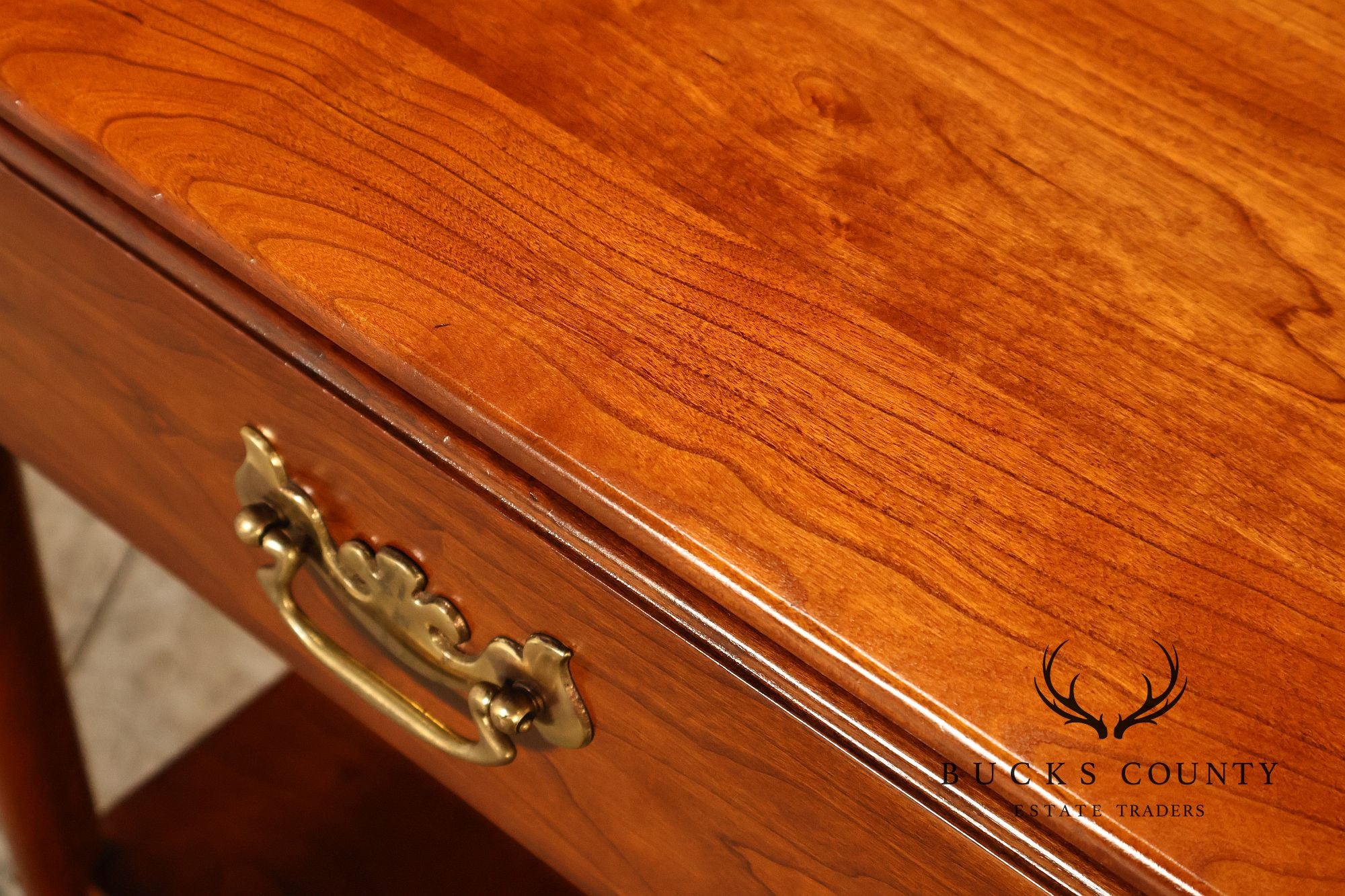 Stickley Cherry Valley Pair Of One Drawer Night Stands