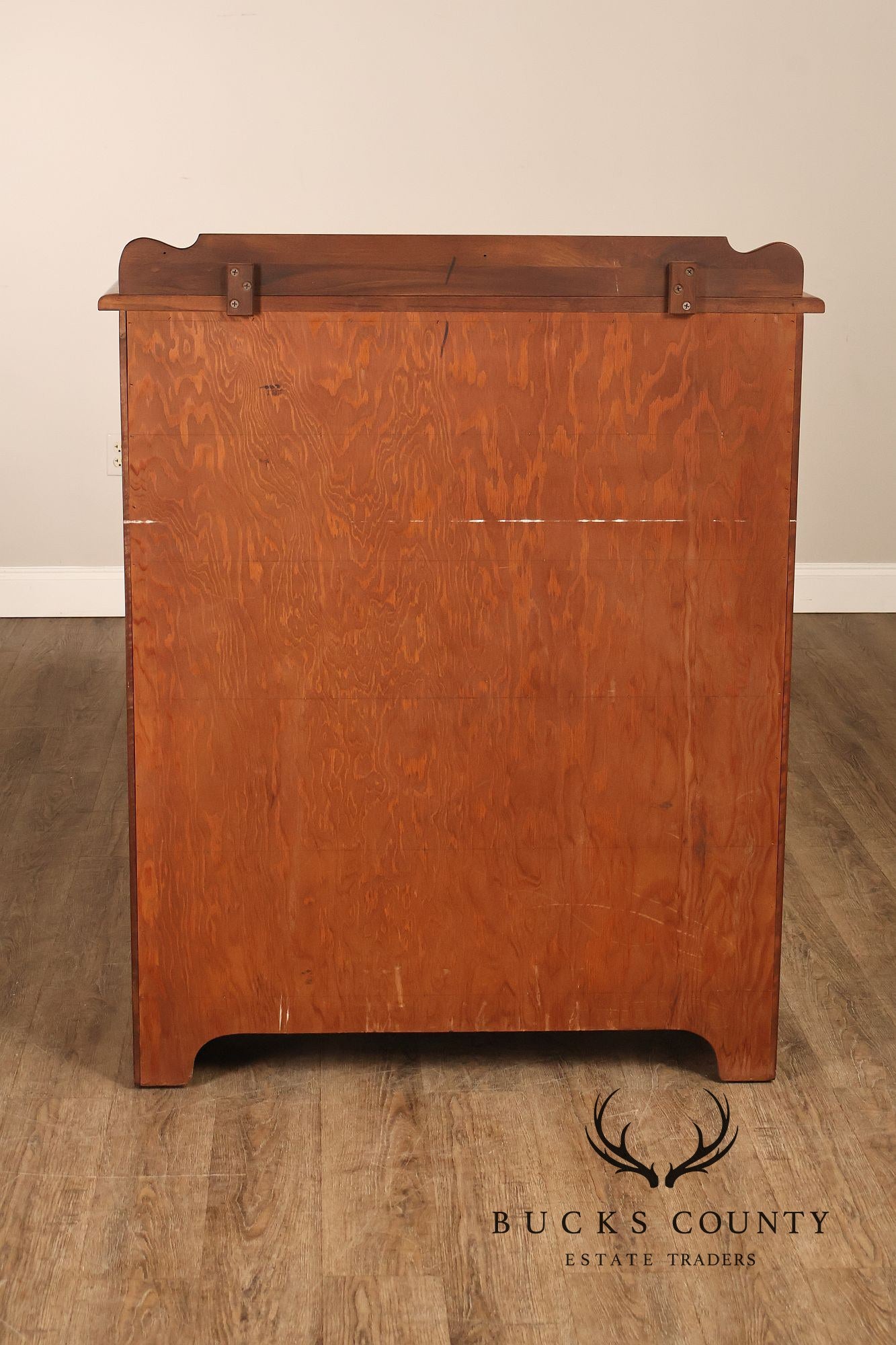 E.A. Clore Custom Walnut High Chest