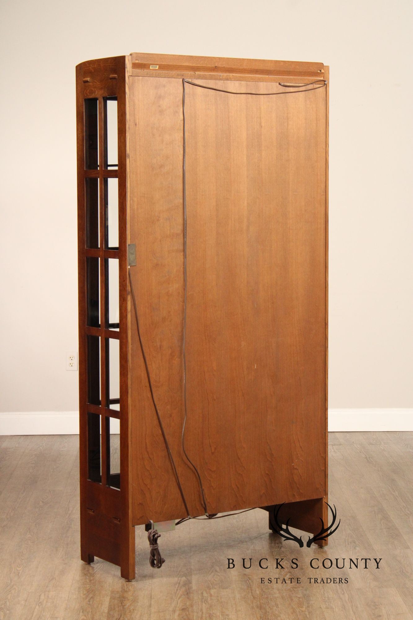 Stickley Mission Collection Oak Display Cabinet