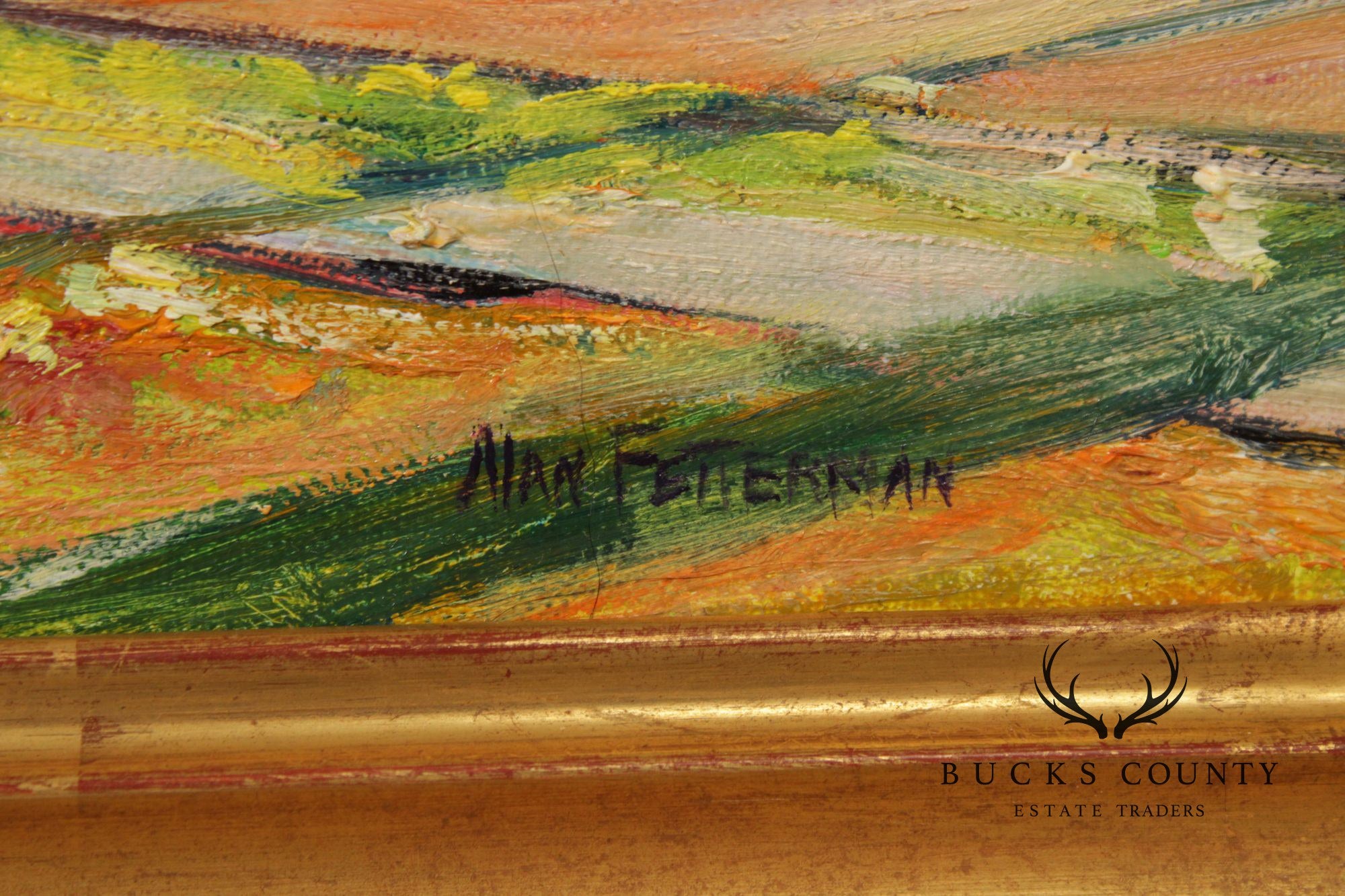 Alan Fetterman Oil Painting, 'Ashland Doylestown'