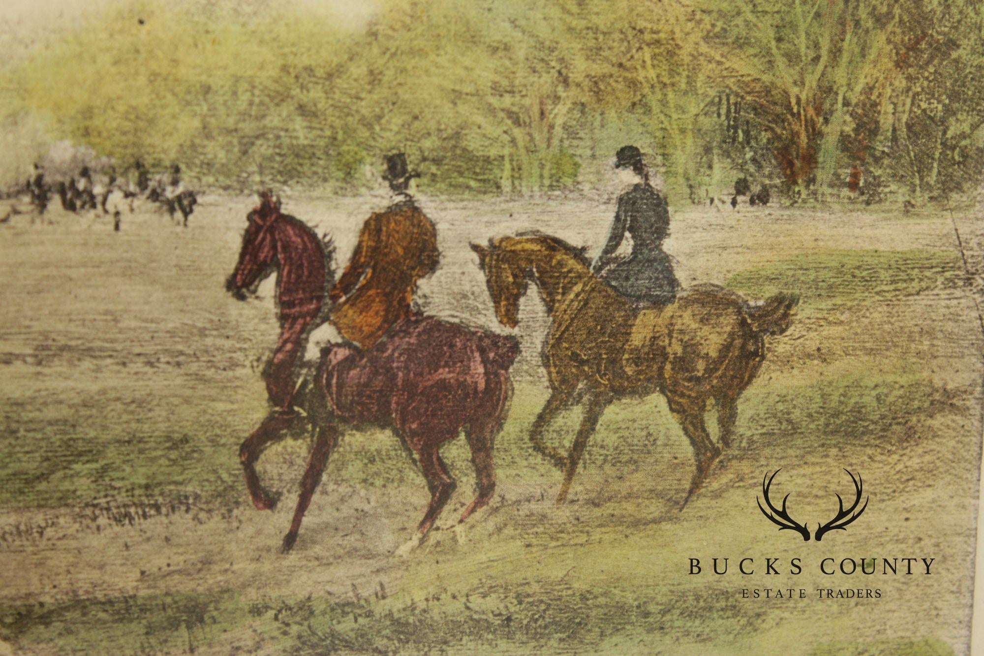 Heywood Hardy Framed Fox Hunt Print, 'Going to the Meet'