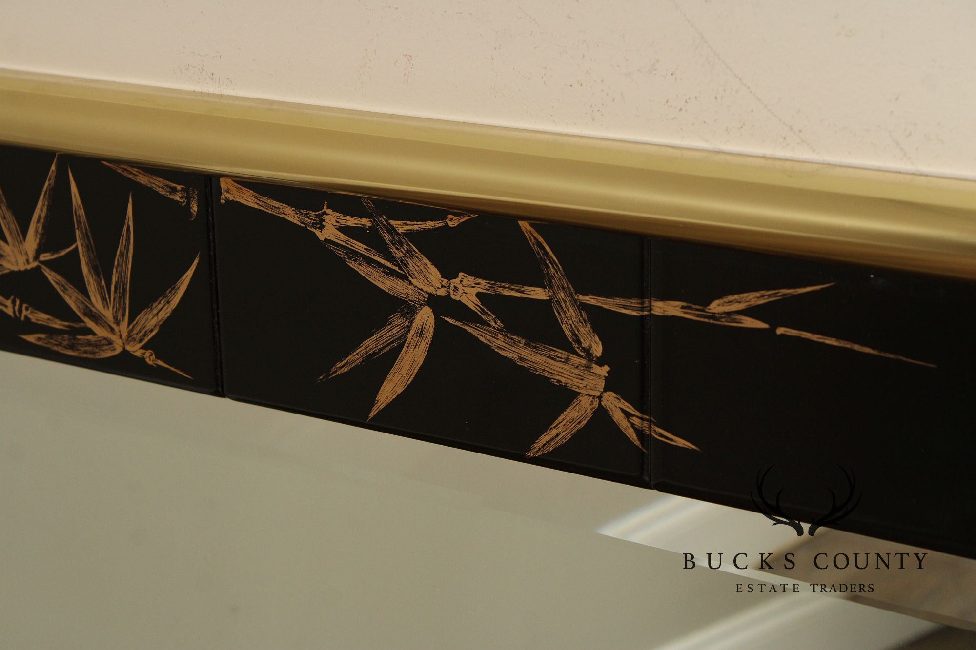 Autumn Guild Hollywood Regency Chinoiserie Wall Mirror