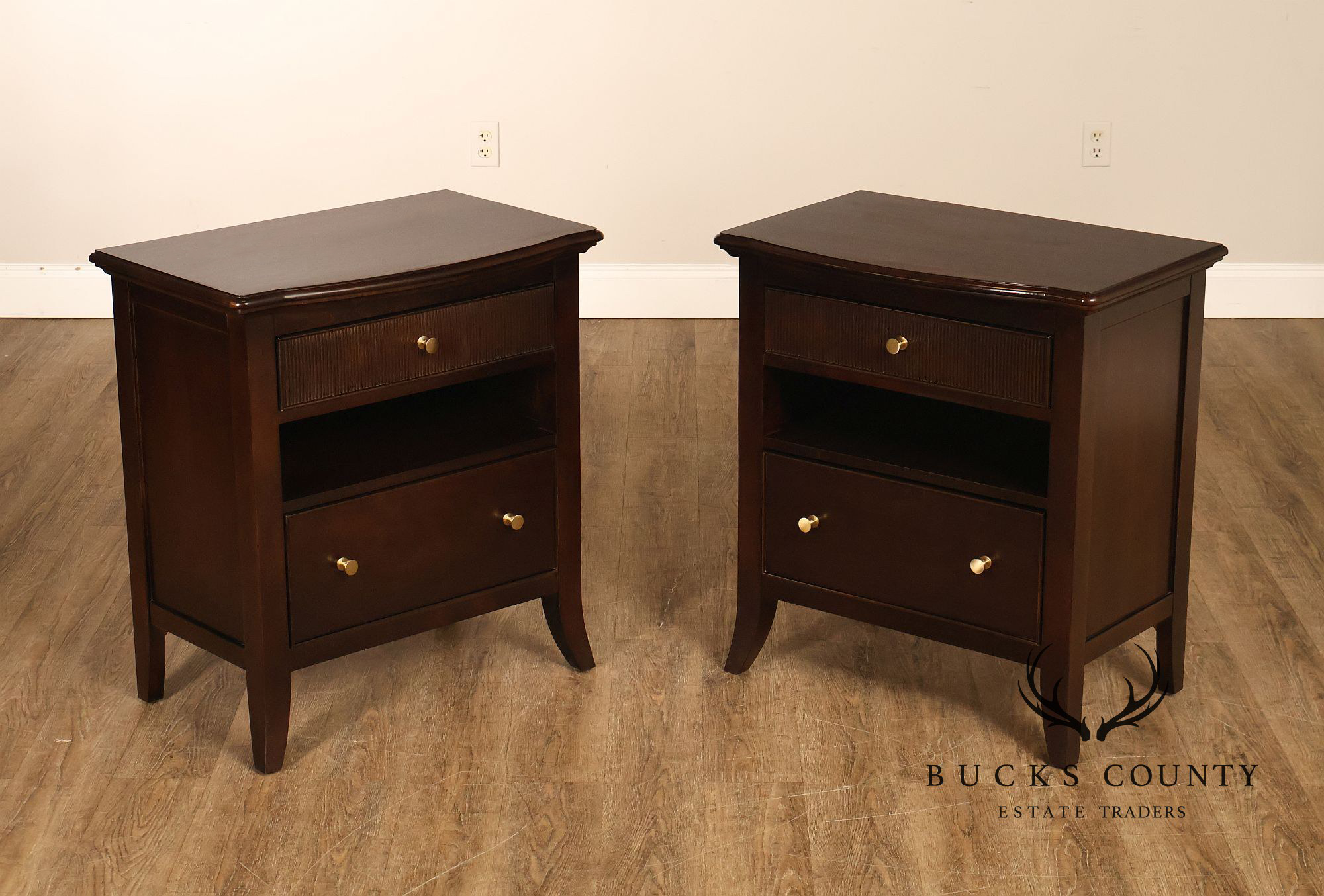 Stanley Furniture 'Hudson Street' Pair of Nightstands