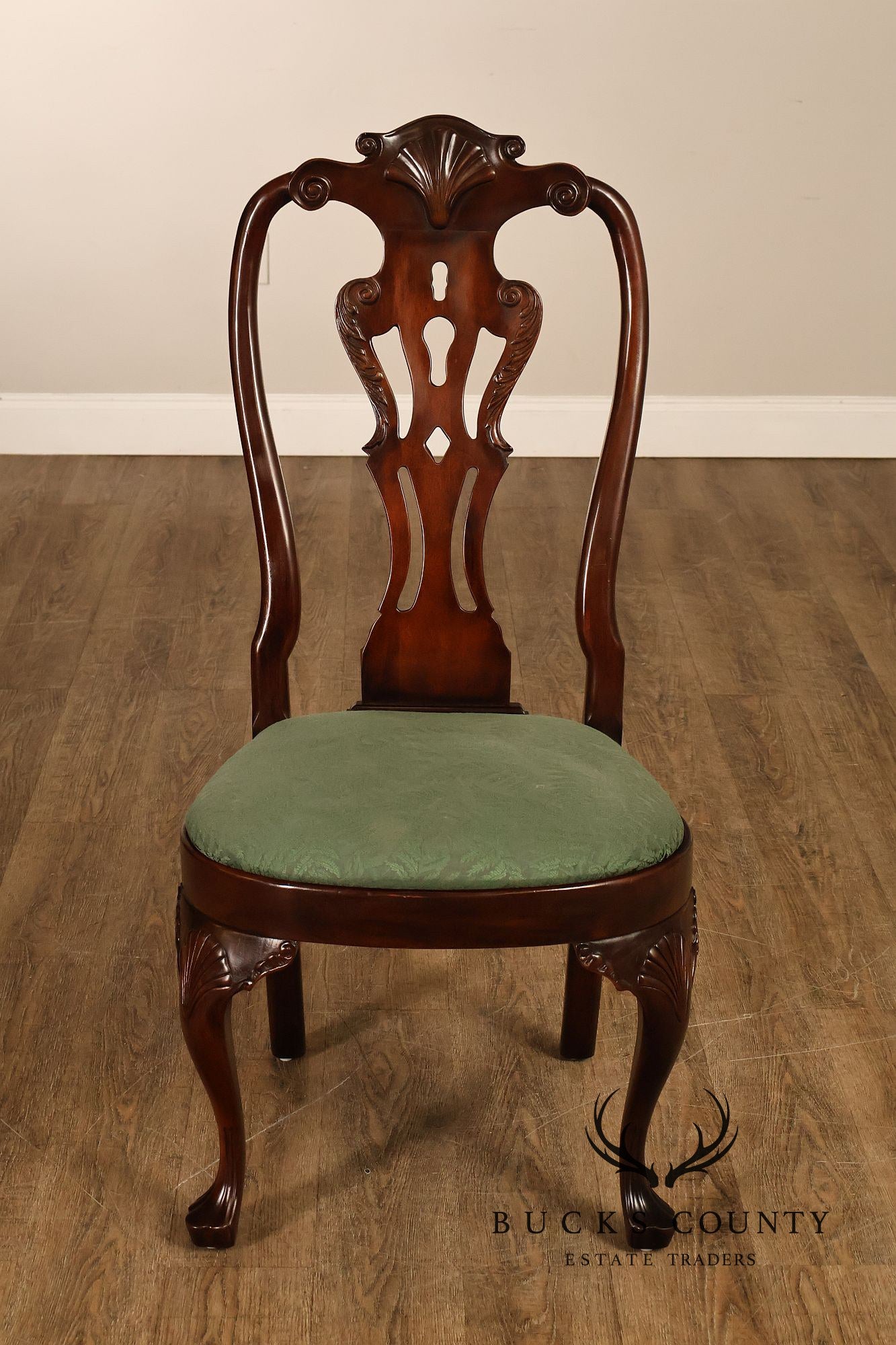 Henredon 'Rittenhouse Square' Set of Six Mahogany Dining Chairs