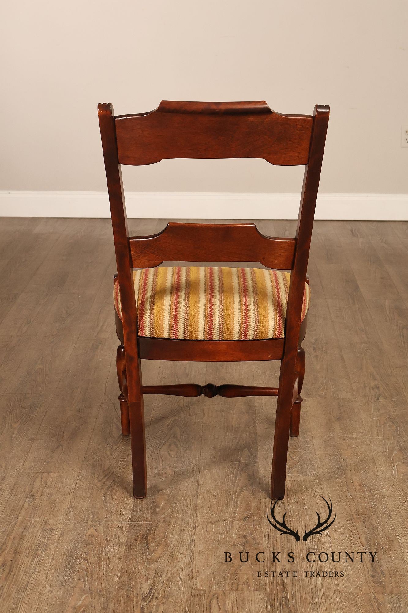 Nichols & Stone Set Of Six Solid Maple Dining Chairs