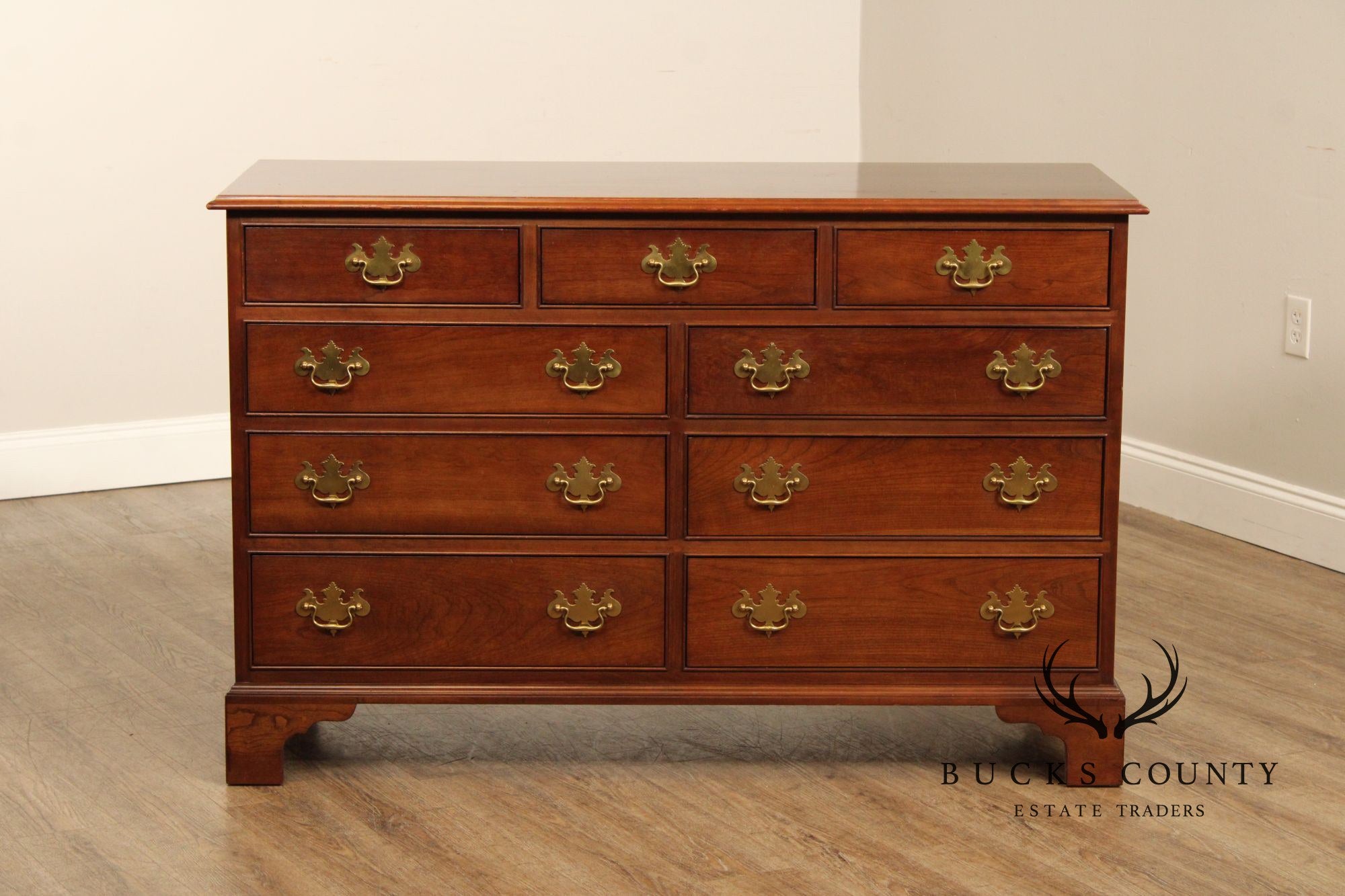 Stickley Chippendale Style Cherry Dresser