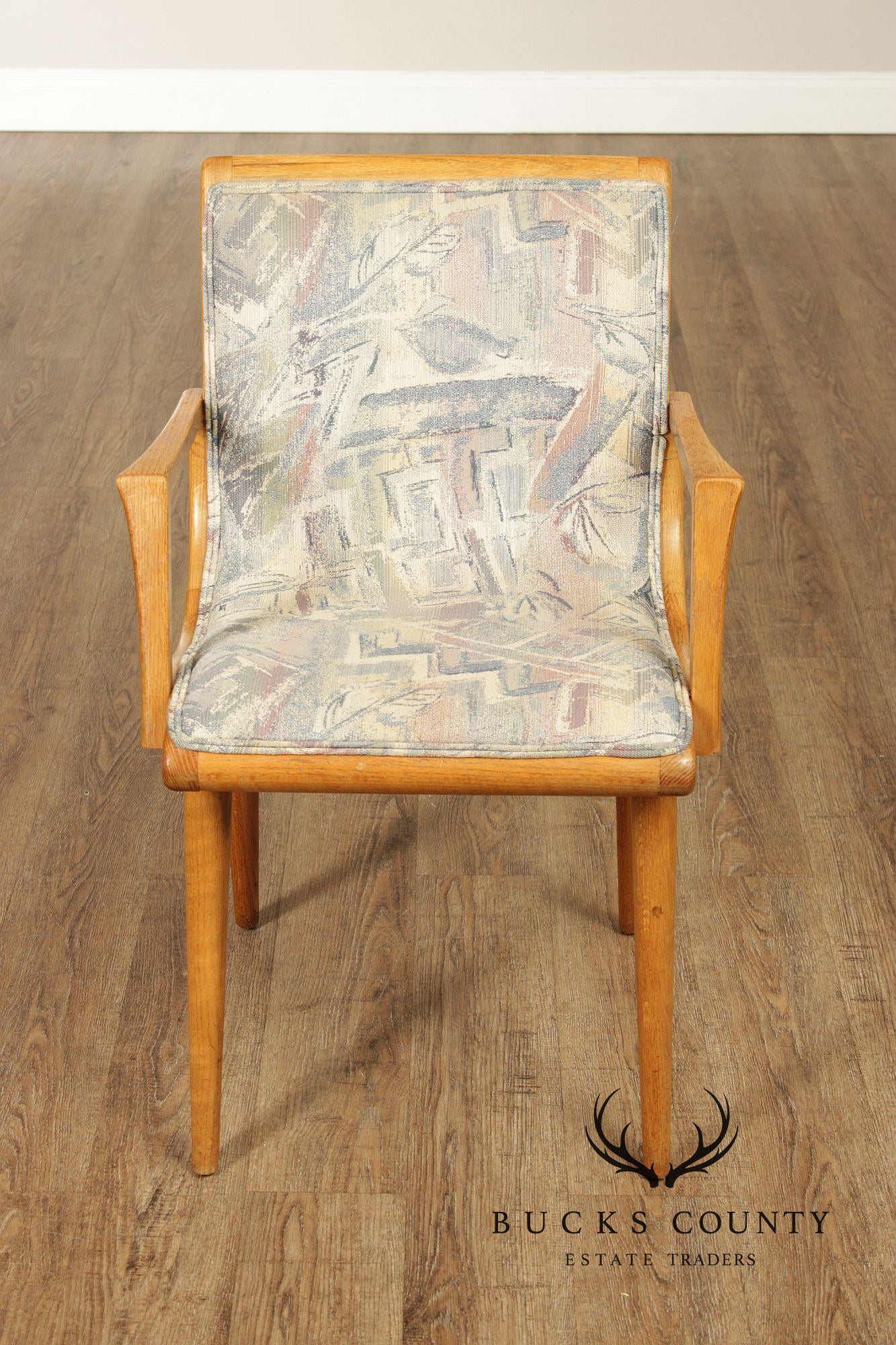 Vintage Mid Century Modern Set Of Six Dining Chairs