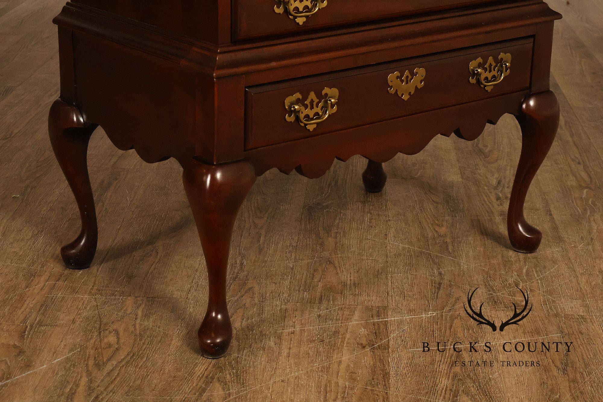 Jasper Cabinet Queen Anne Style Cherry Secretary Desk