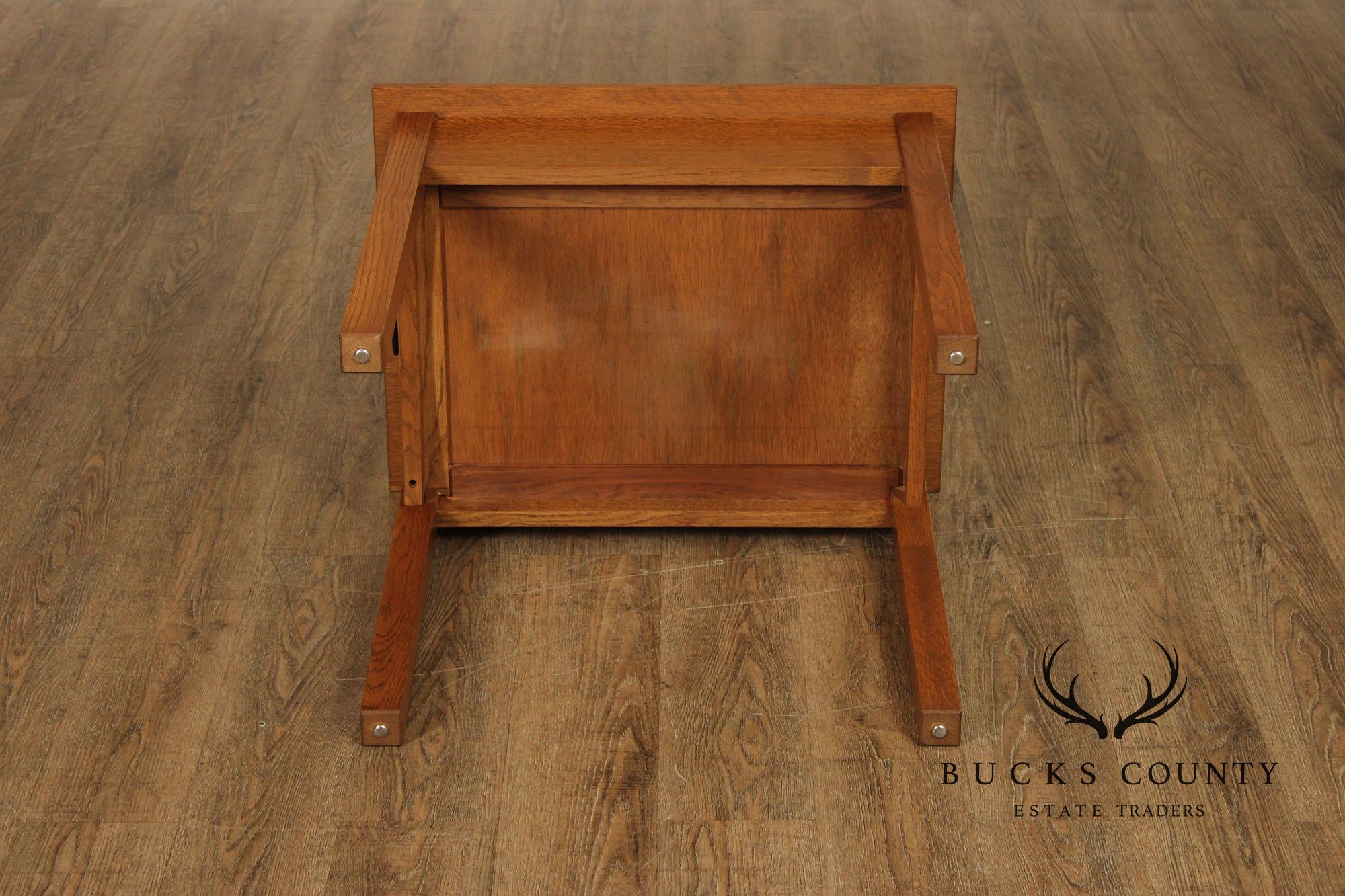 Stickley Mission Collection Oak Single Drawer End Table