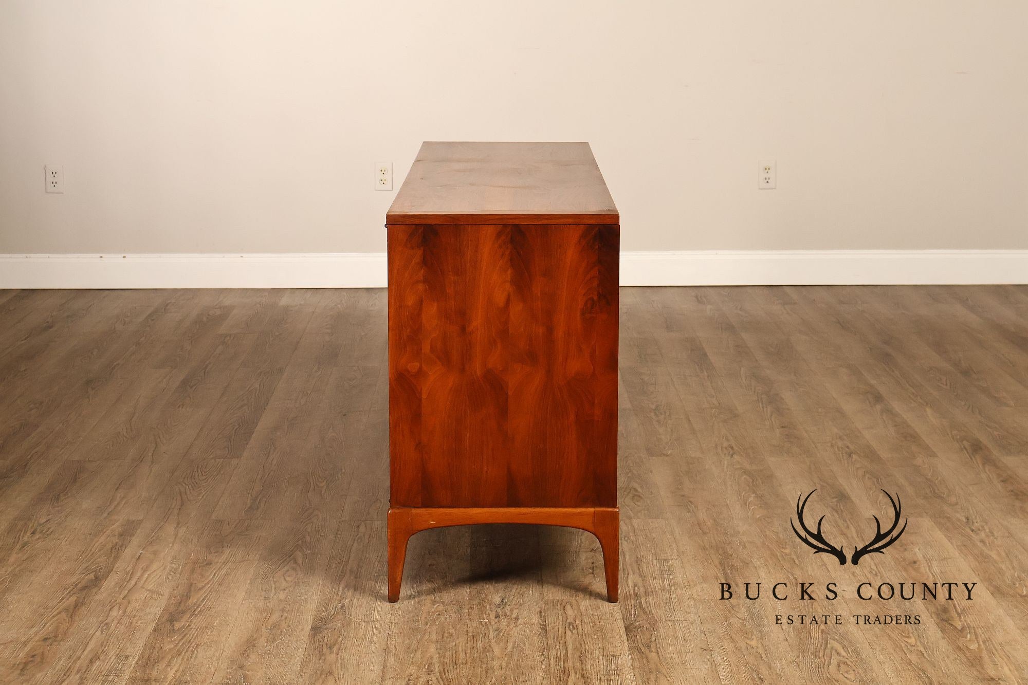 Lane Rhythm Mid Century Walnut Sideboard