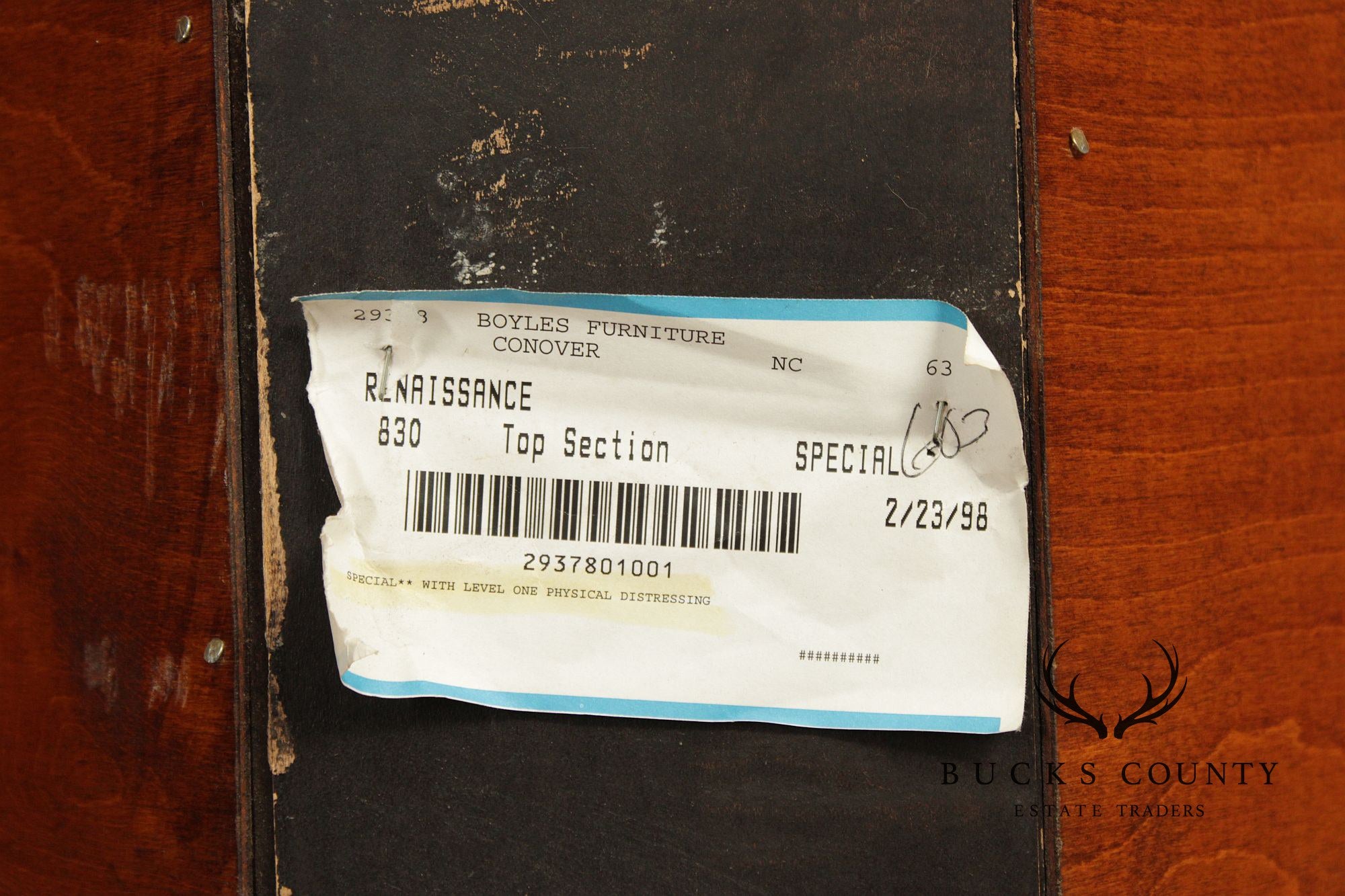 Harden Chippendale Style Cherry Corner Bookcase