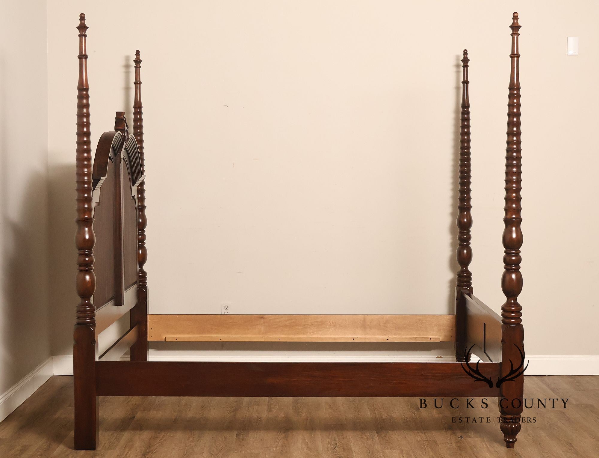 British Colonial Style Four Poster King Bed Frame