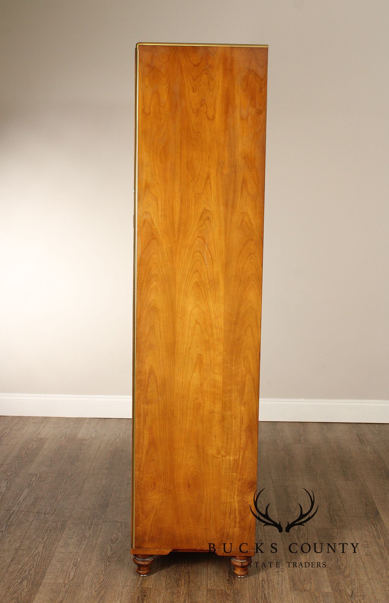 Baker Furniture Far East Collection Tall Armoire Cabinet