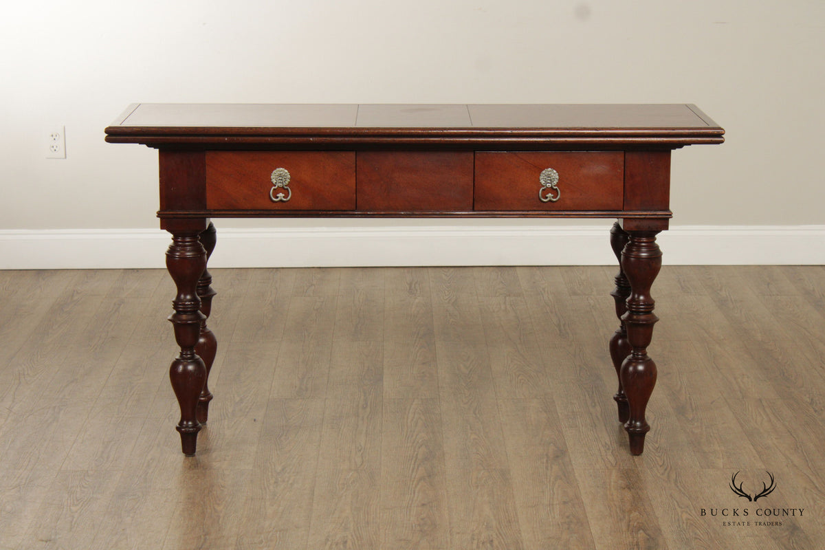 Baker Furniture Milling Road West Indies Mahogany Console Table