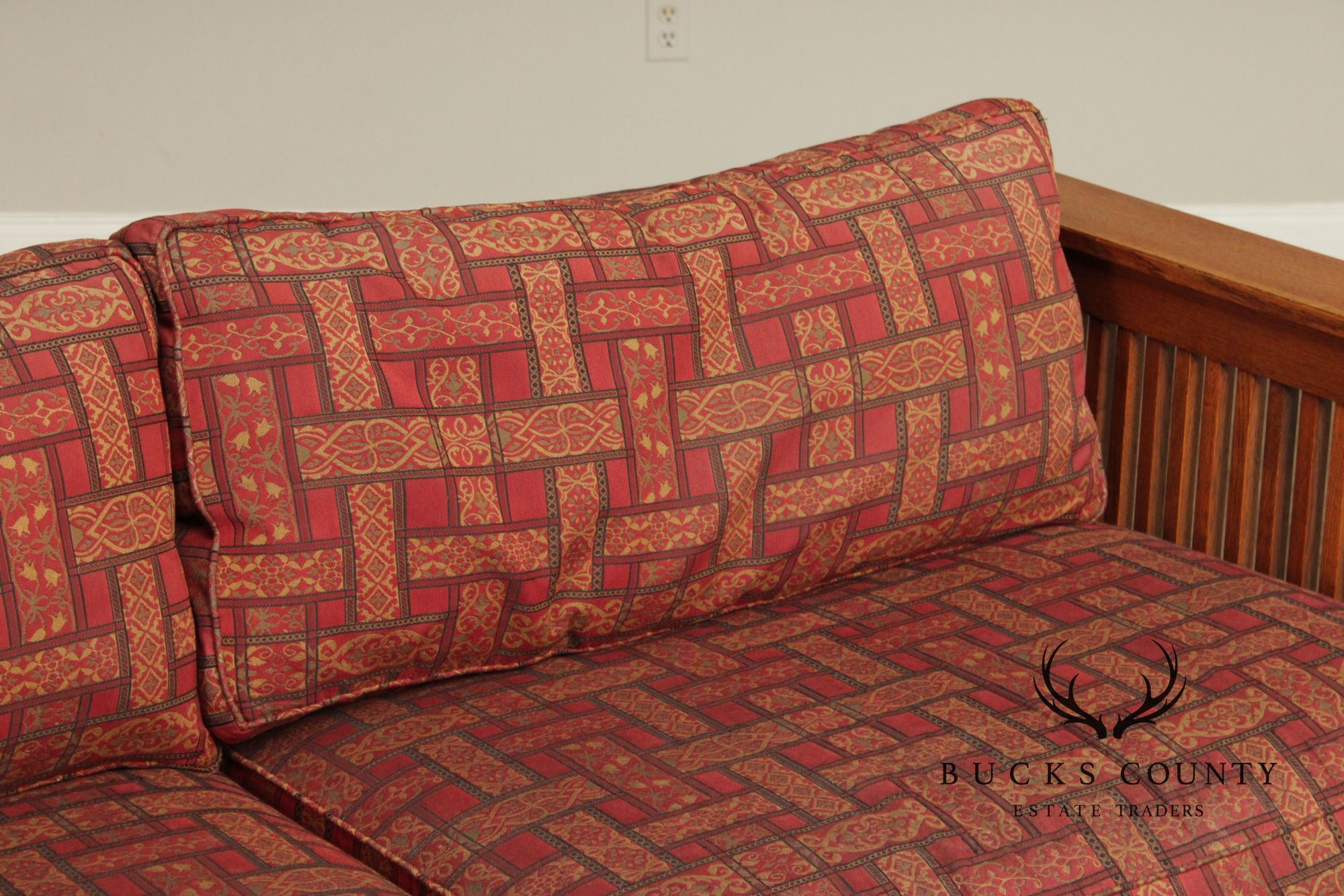 Stickley Mission Collection 'Fayetteville' Oak Frame Sleeper Sofa