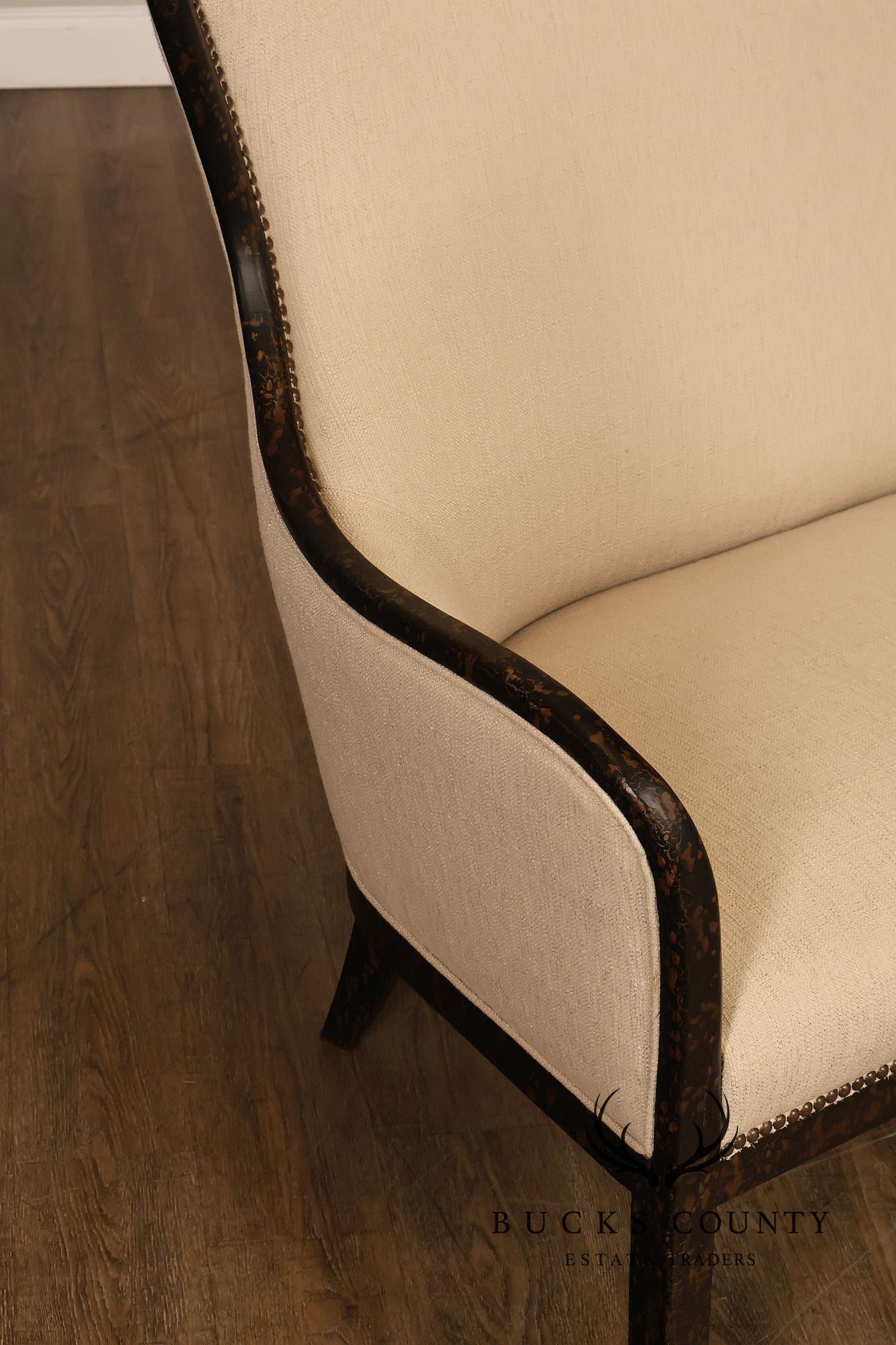 Uttermost French Country Style Upholstered Settee