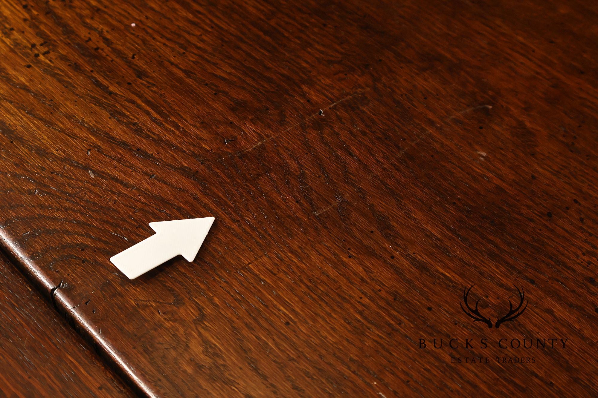 English Oak Large Gateleg Drop Leaf Dining Table