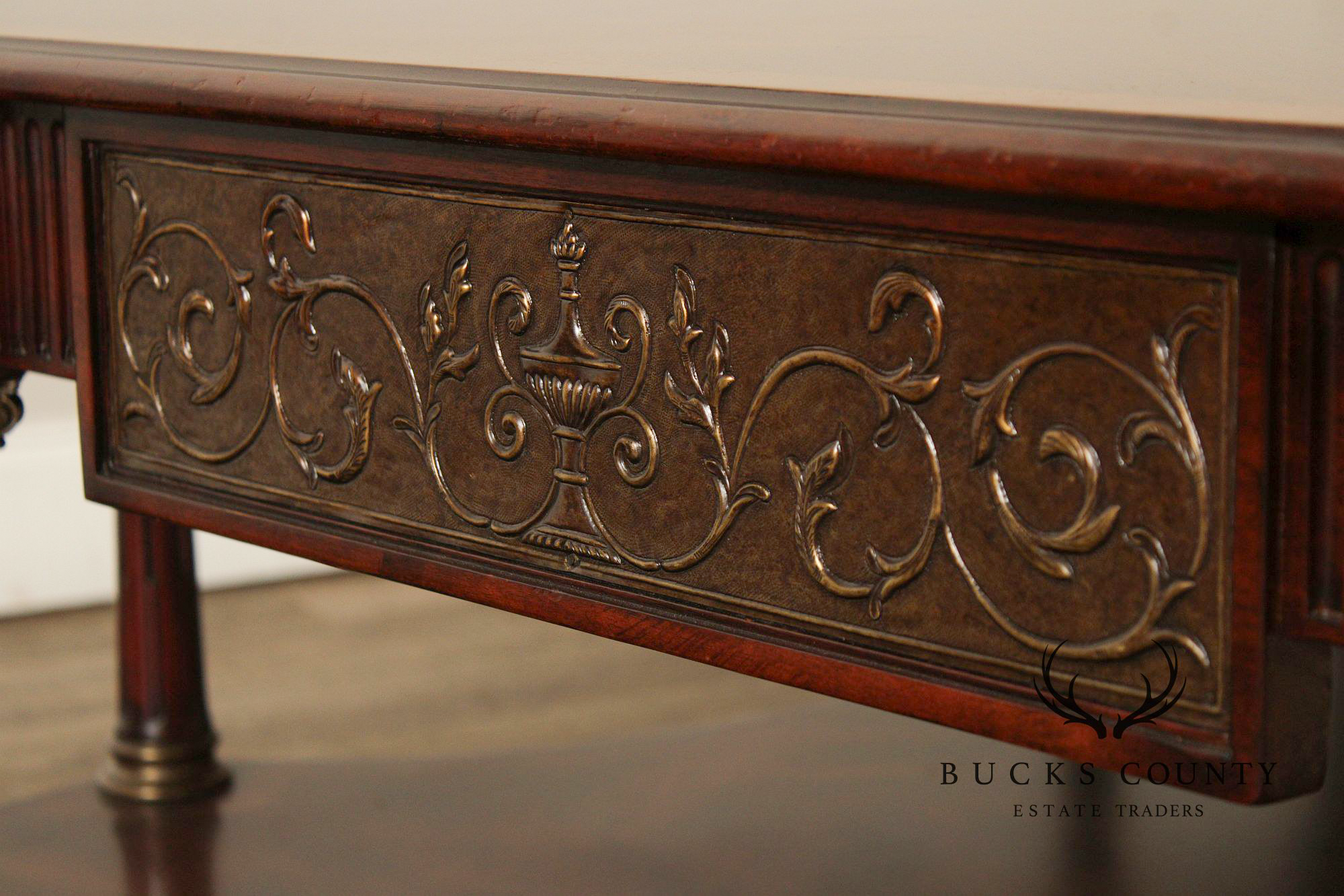 Theodore Alexander 'Classical Gathering' Mahogany Coffee Table