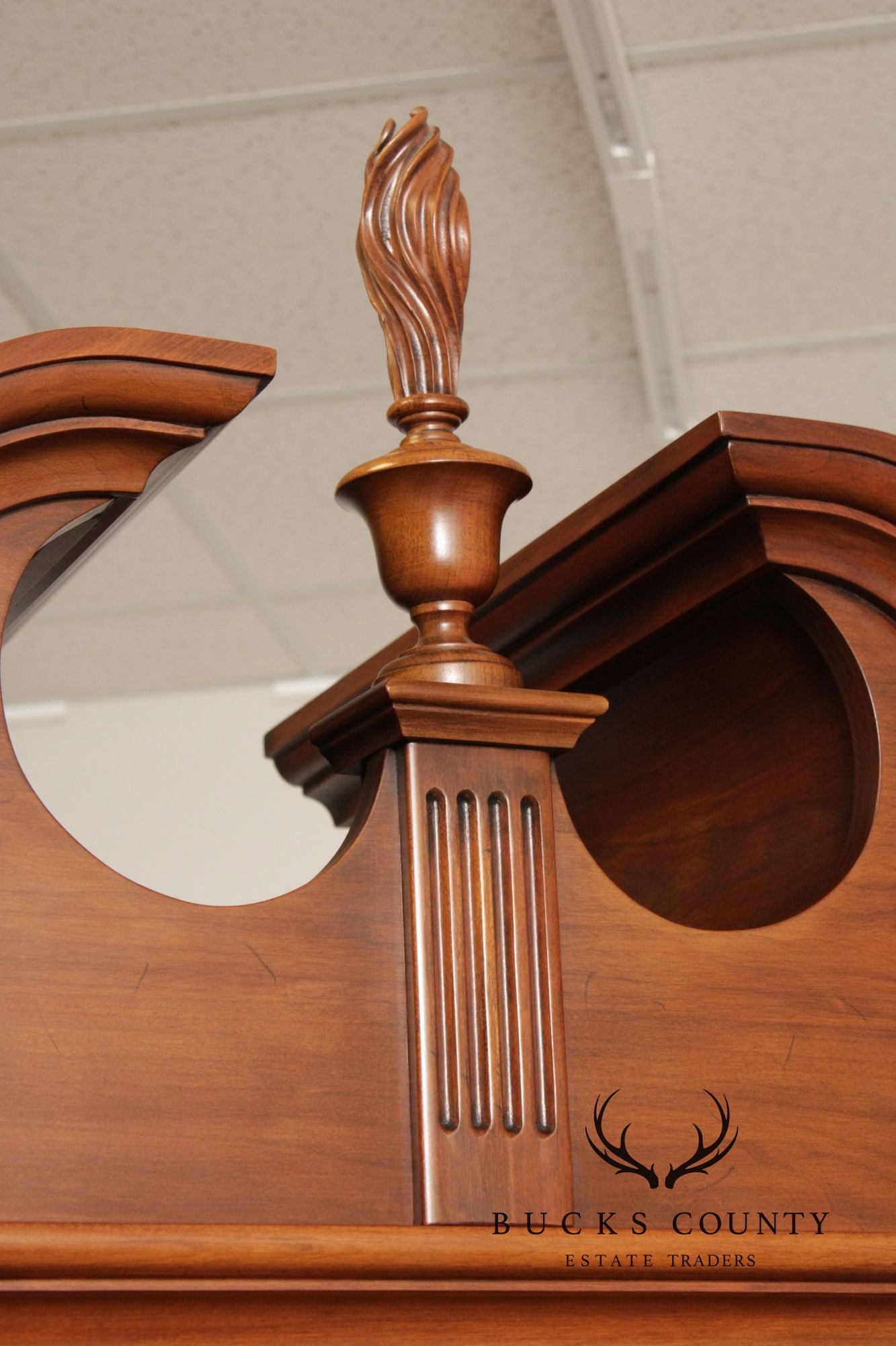 Henkel Harris Queen Anne Style Cherry Highboy