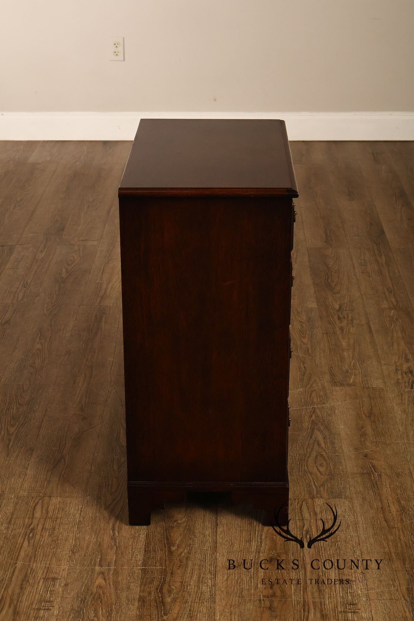 Chippendale Style Mahogany Bedside Chest