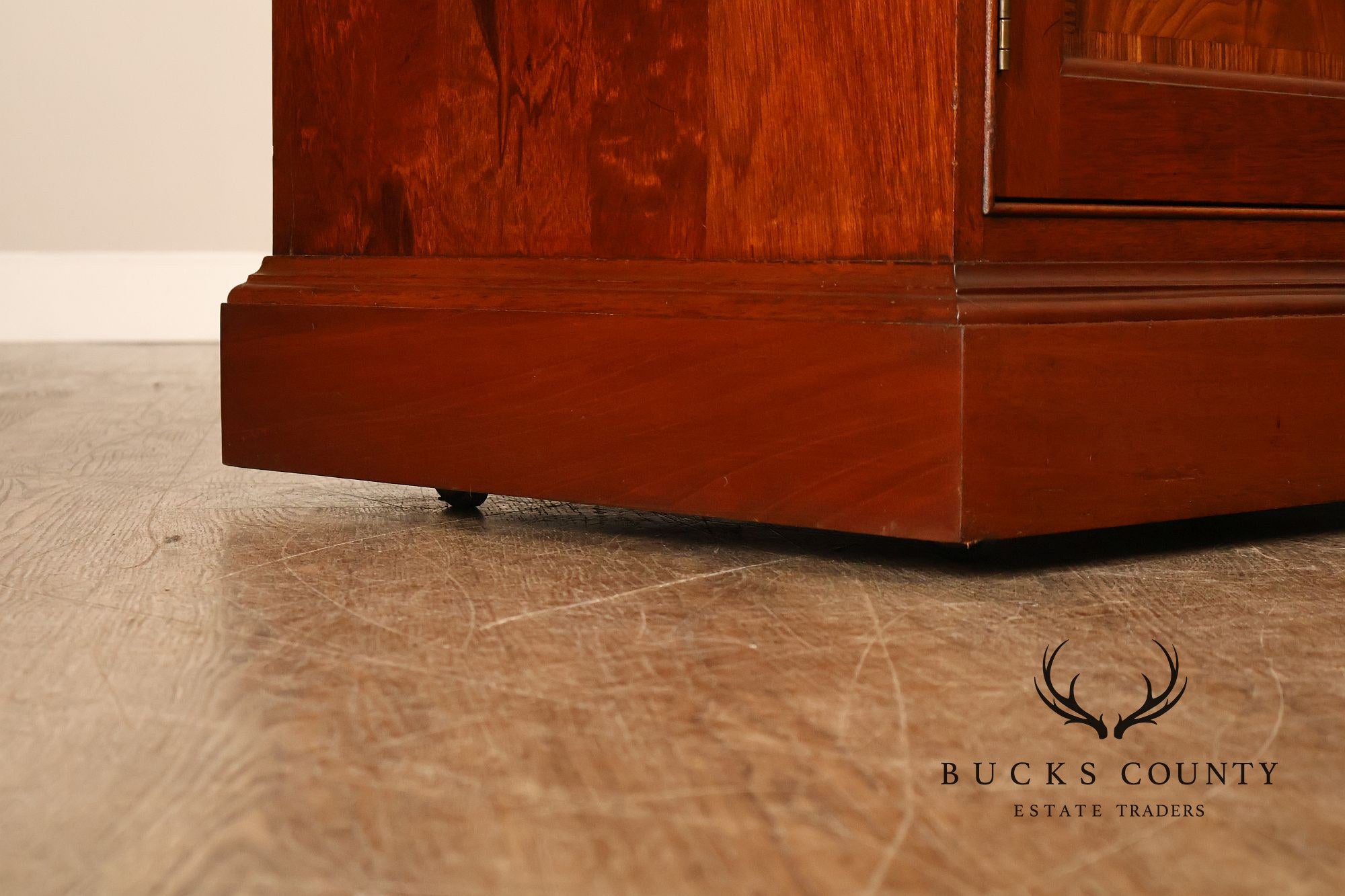 Stickley Traditional Mahogany Flip-Top Server Cabinet
