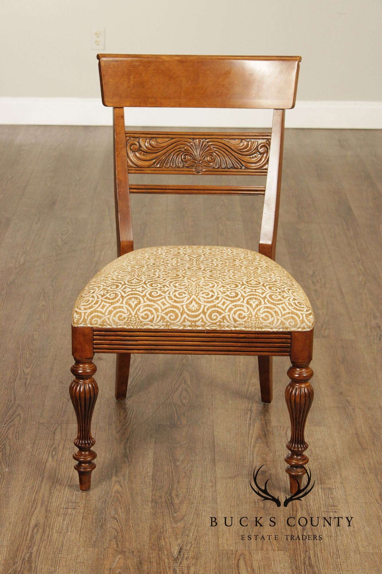 Ethan Allen Set of Eight British Classics 'Mackenzie' Dining Chairs