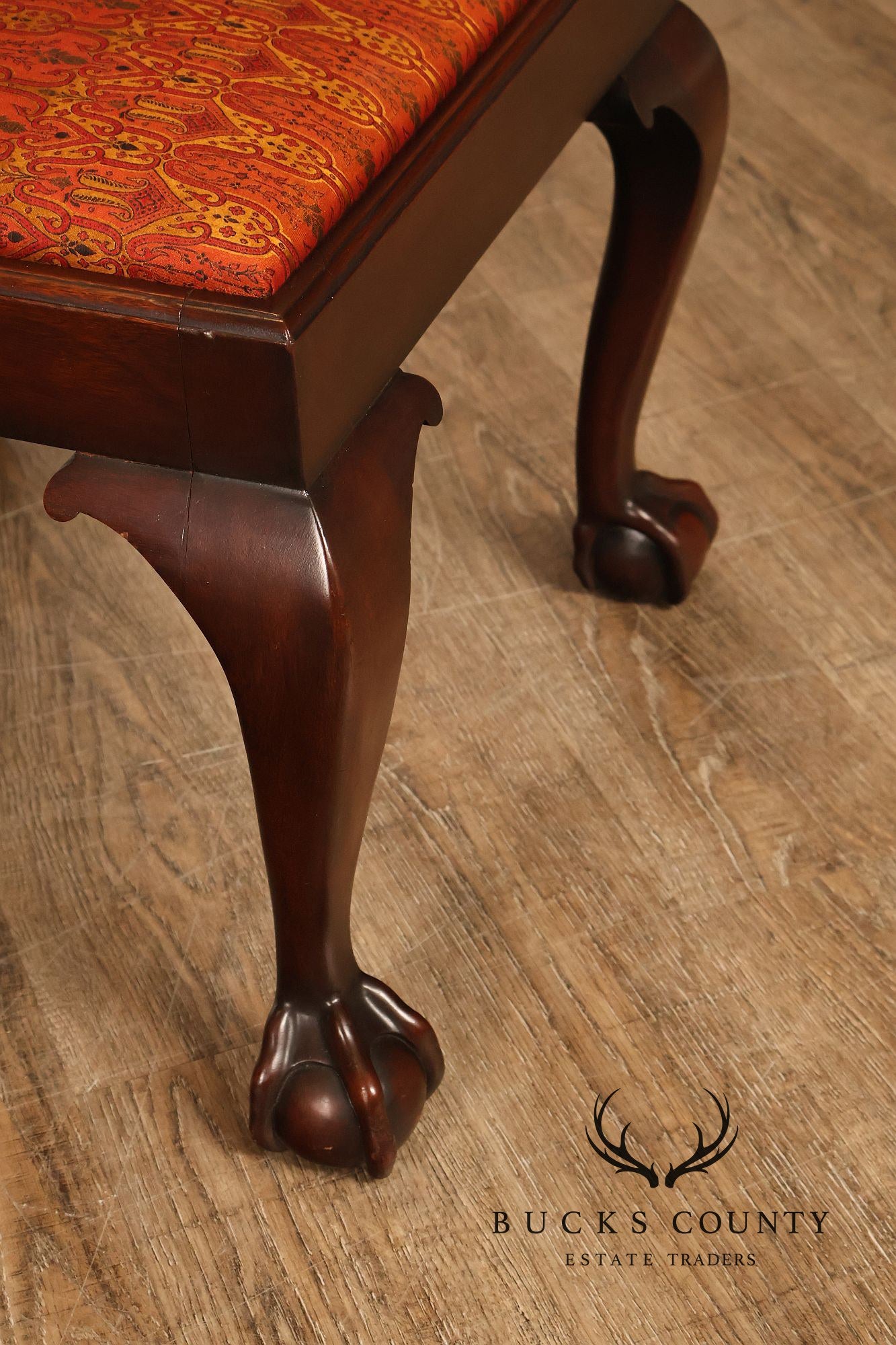 Kittinger Furniture Chippendale Style Mahogany CW-48 Corner Chair
