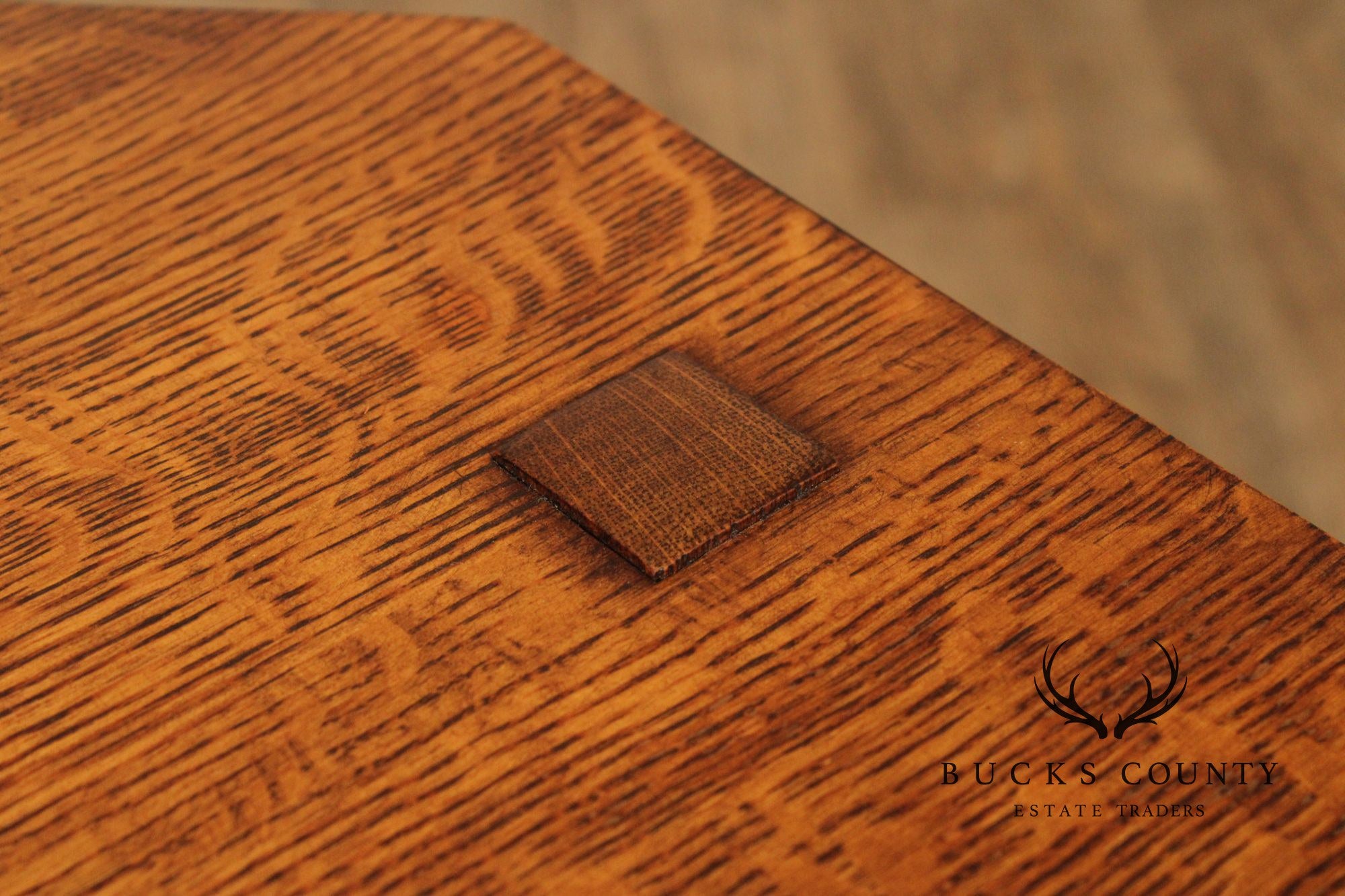 Stickley Mission Collection Oak Tabouret
