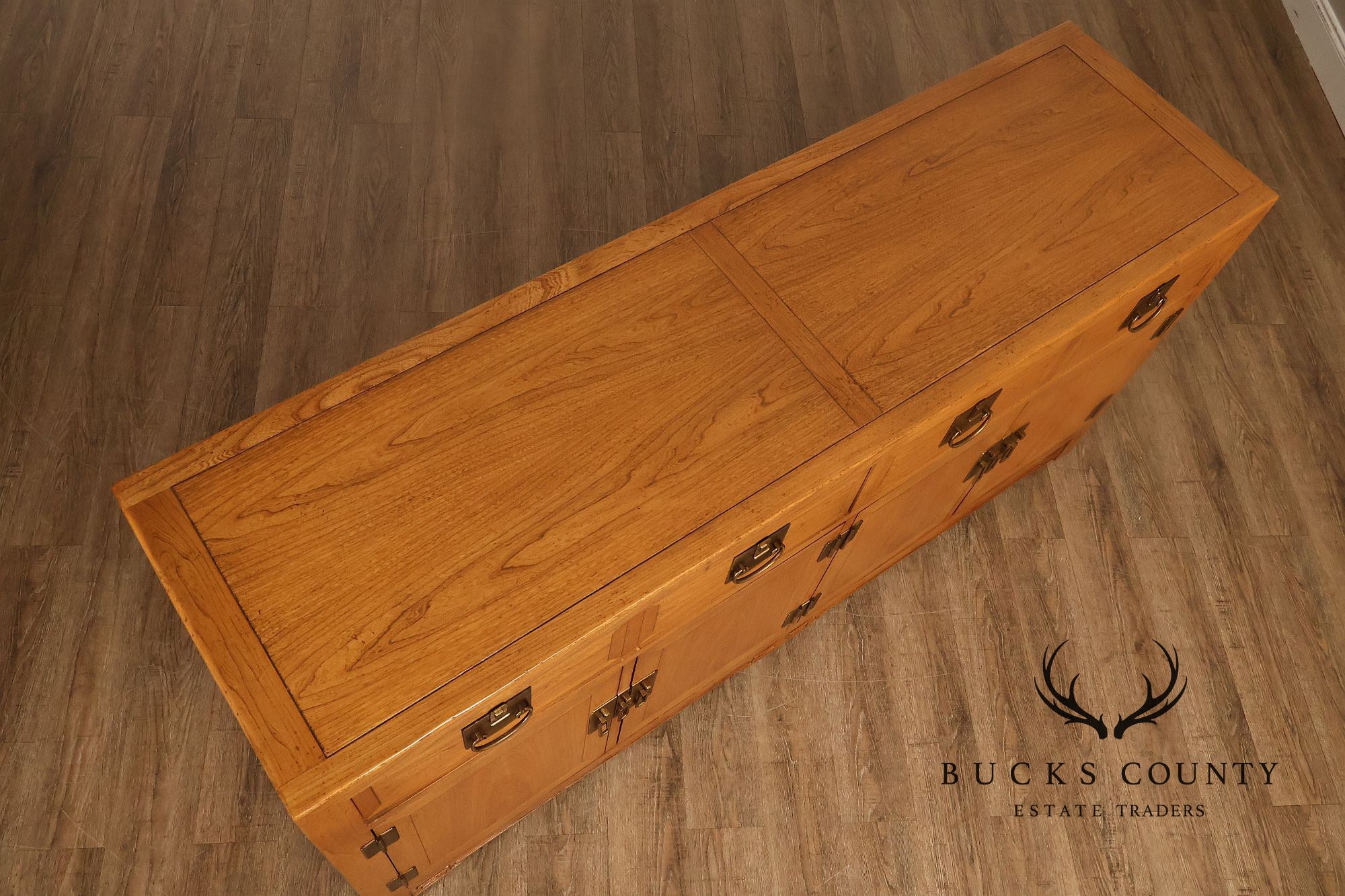 Baker Asian Style Hardwood Buffet Sideboard