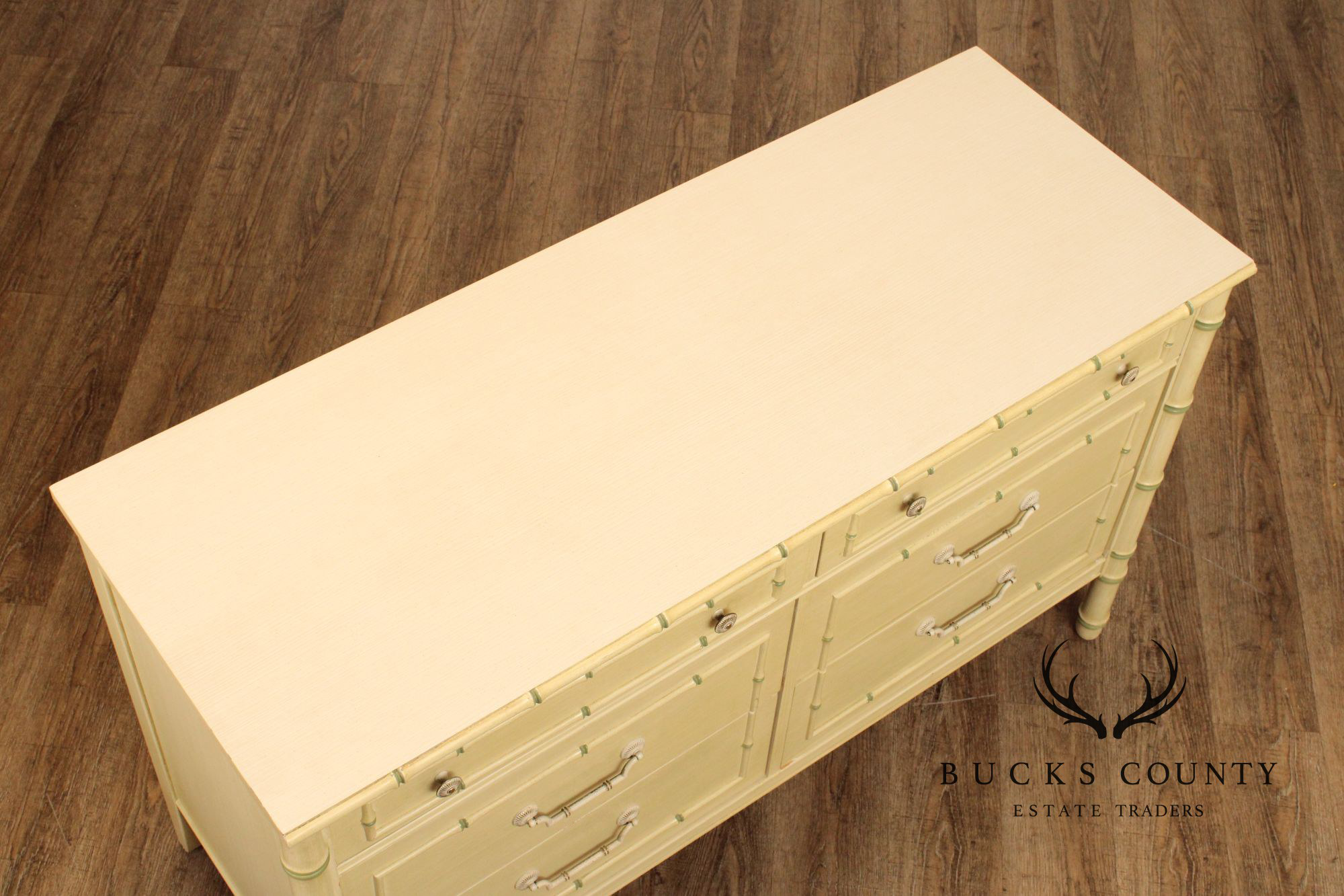 Thomasville Vintage Faux Bamboo Chest of Drawers