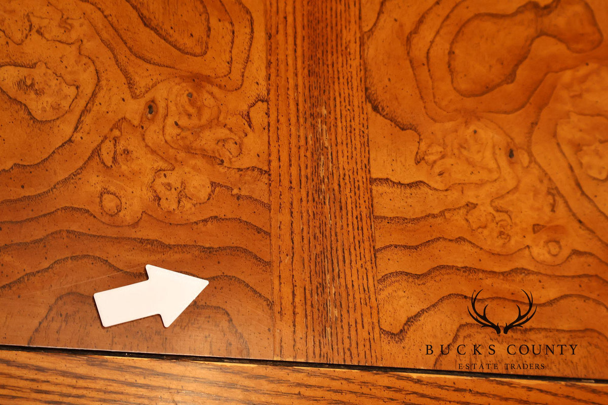 Hekman Georgian Style Oak Writing Desk