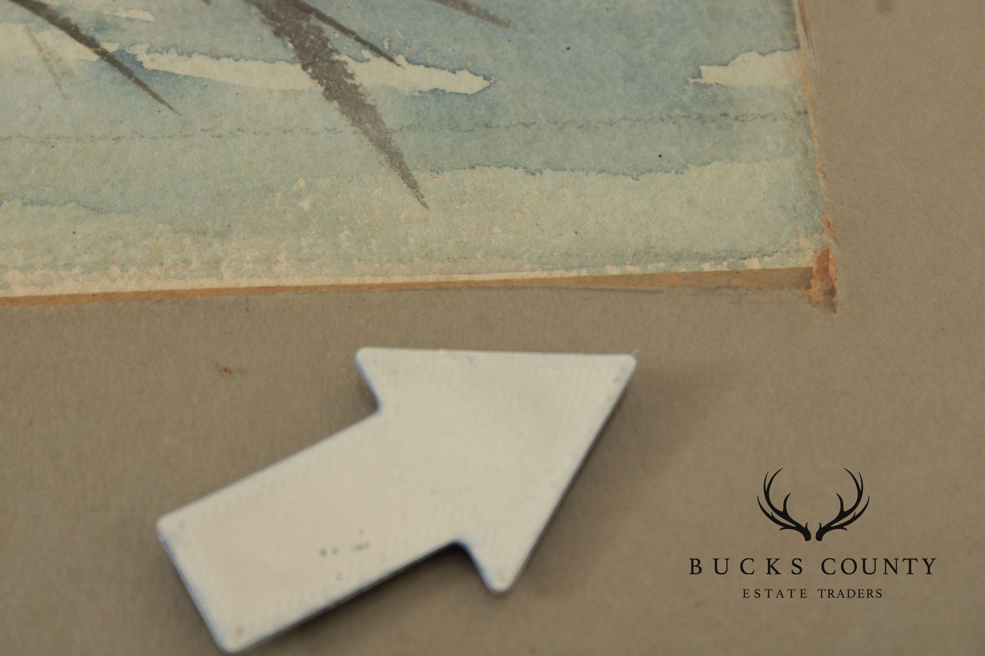 Deane Uptegrove Watercolor Painting, 'Early Spring in Sussex'